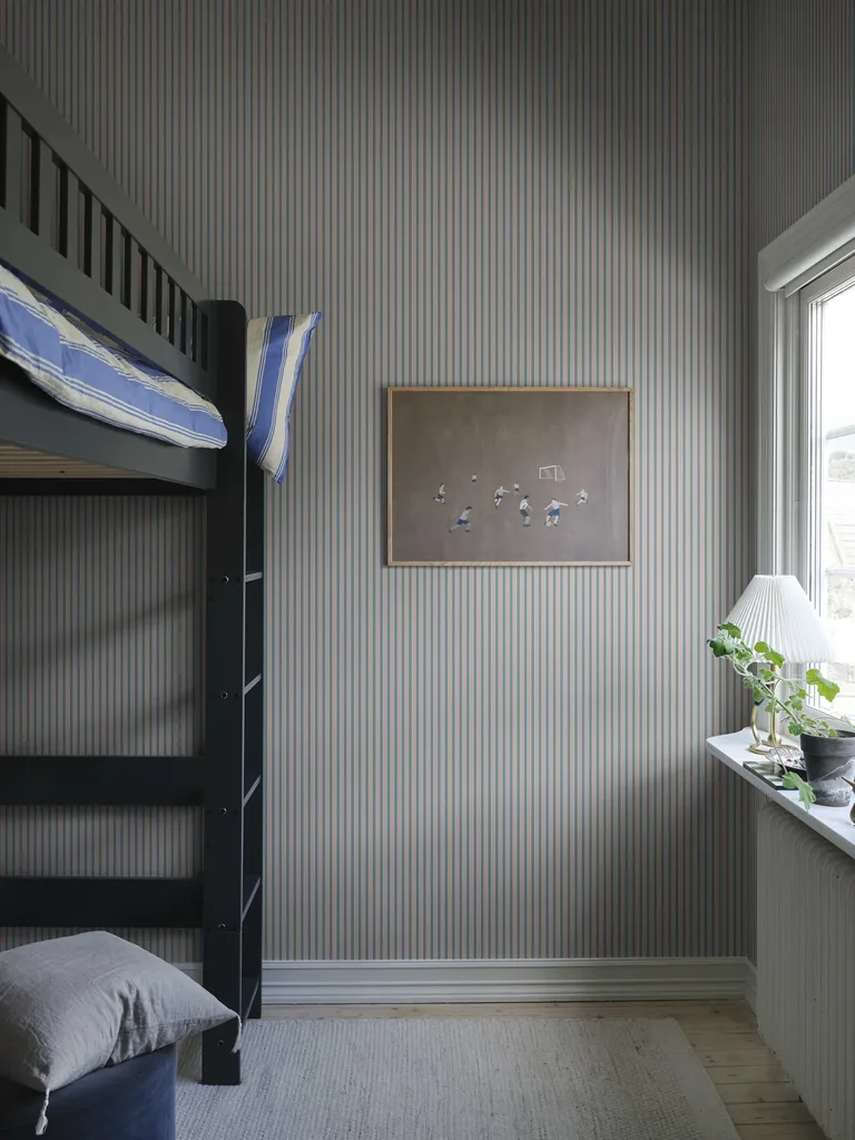 Sandberg Linn in Sky Blue wallpaper (S10397)