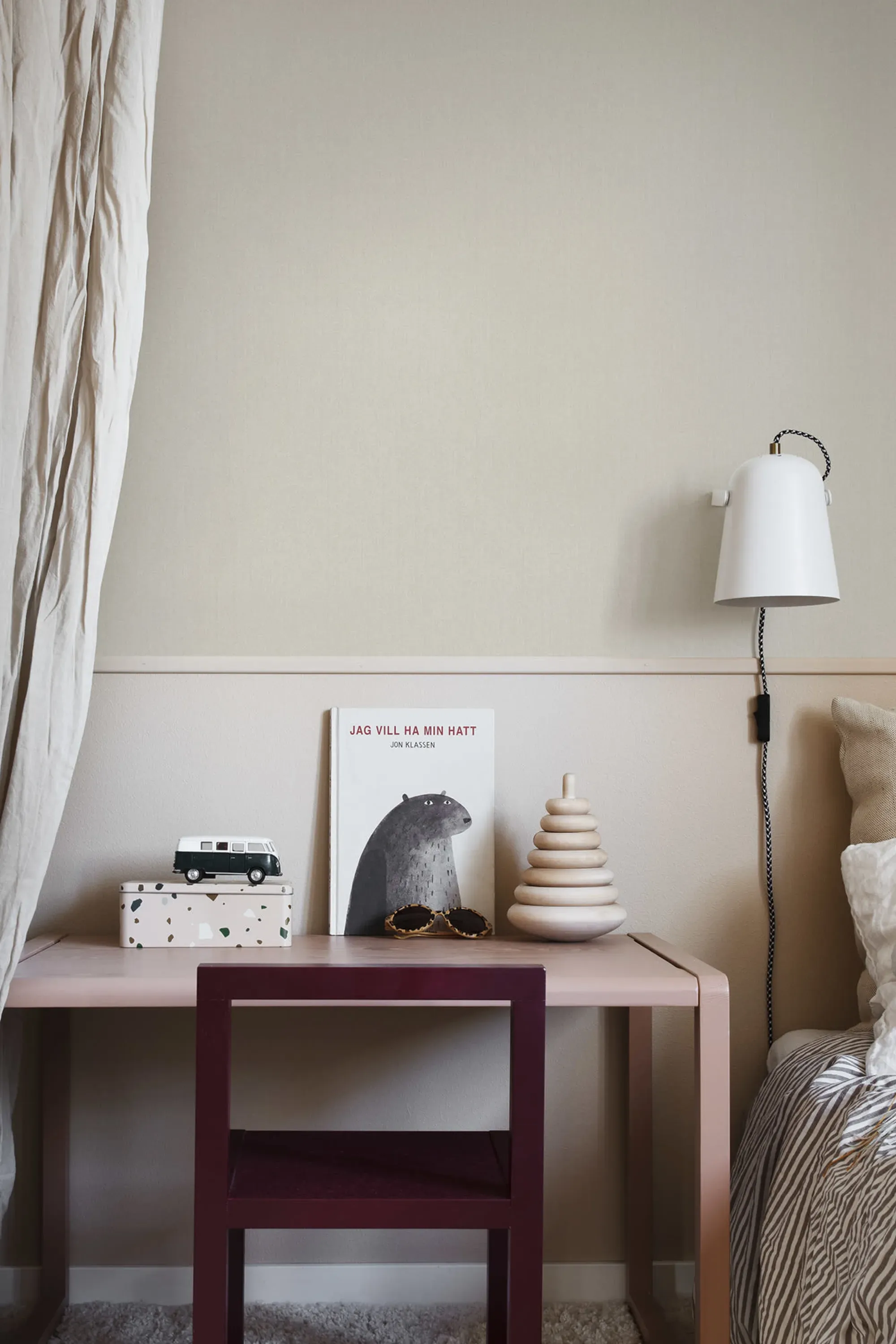 Sandberg Linne in Sandstone wallpaper (S10282)
