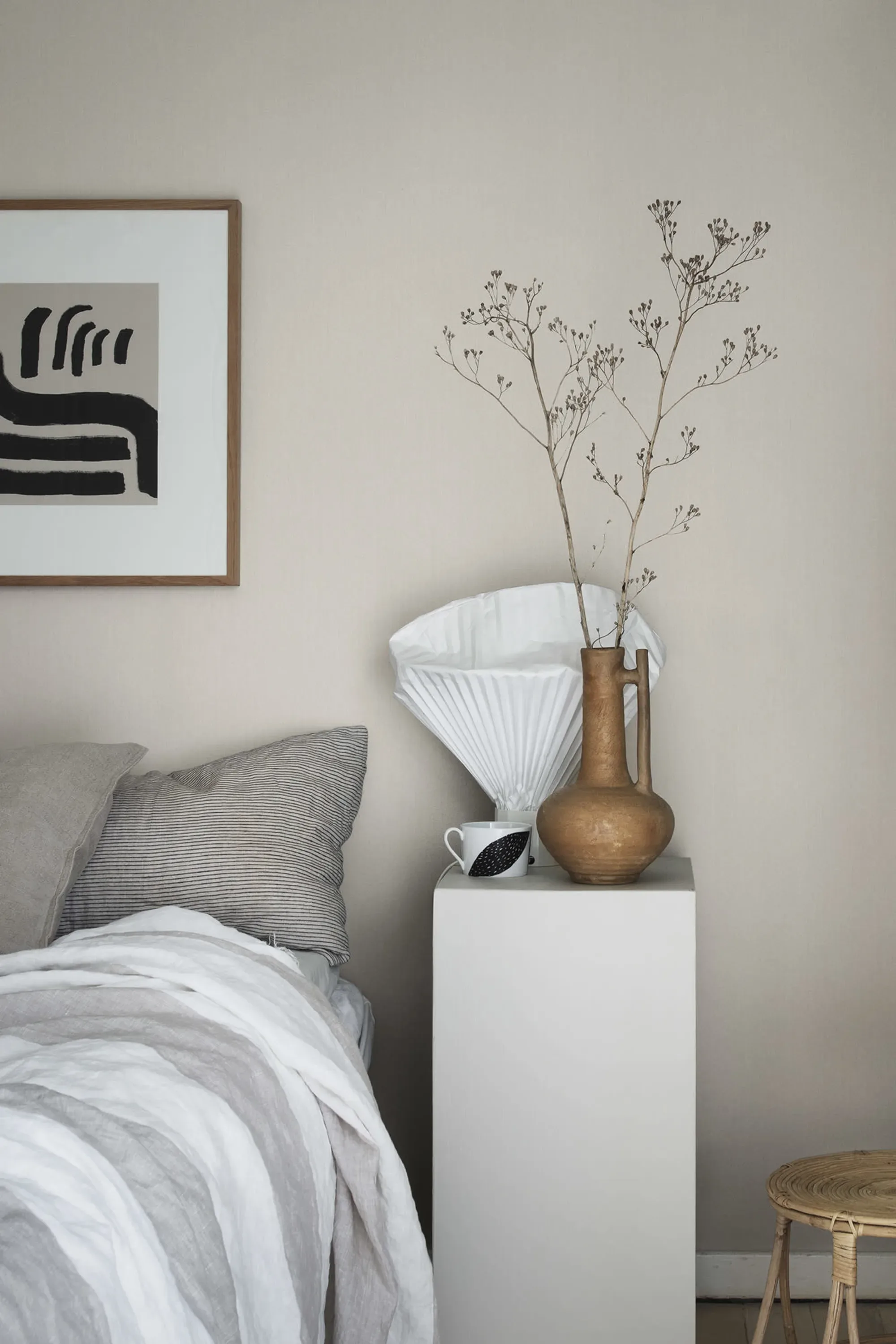Sandberg Linne in Sandstone wallpaper (S10282)