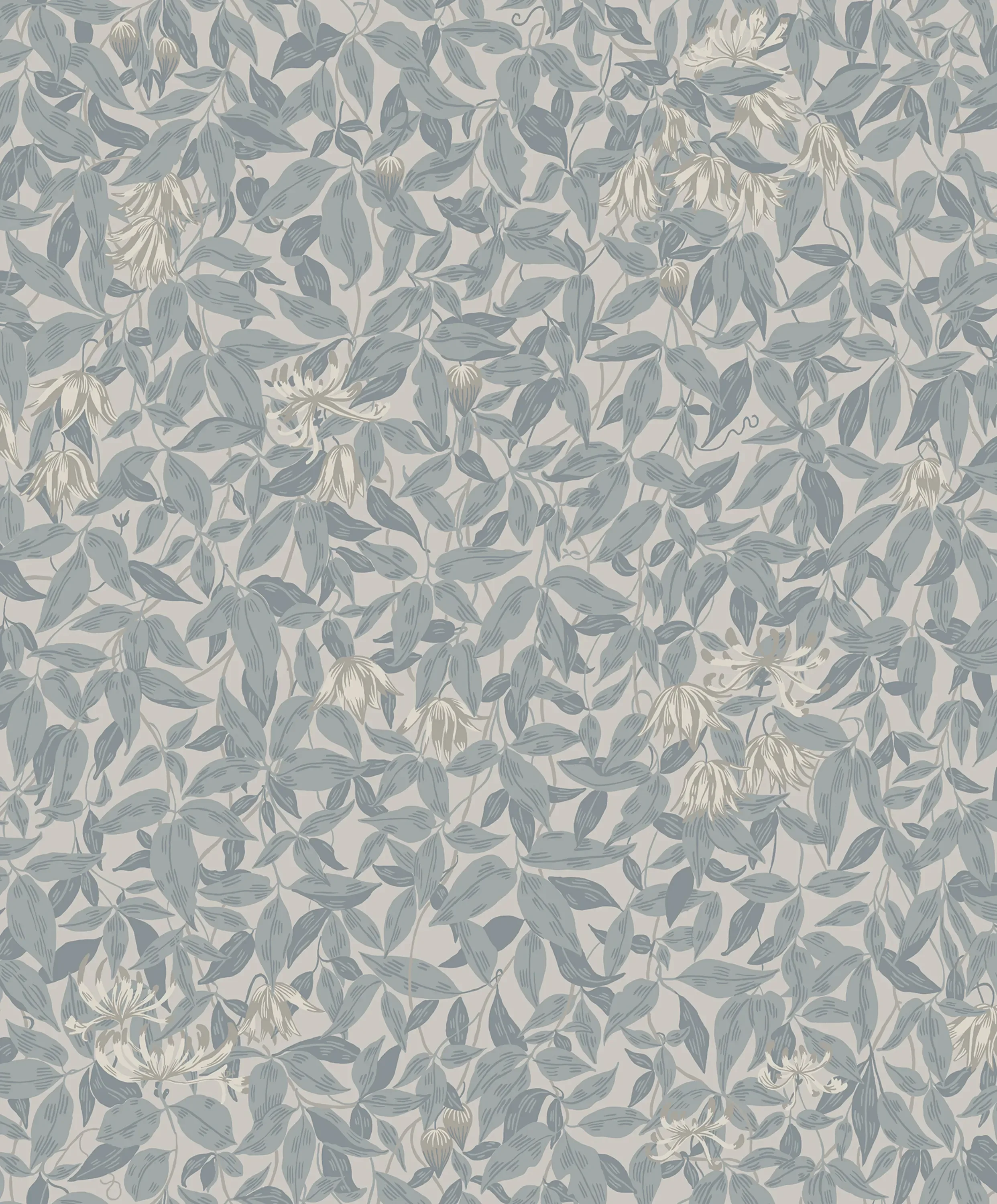Sandberg Linnea in Misty Blue wallpaper (838-36)