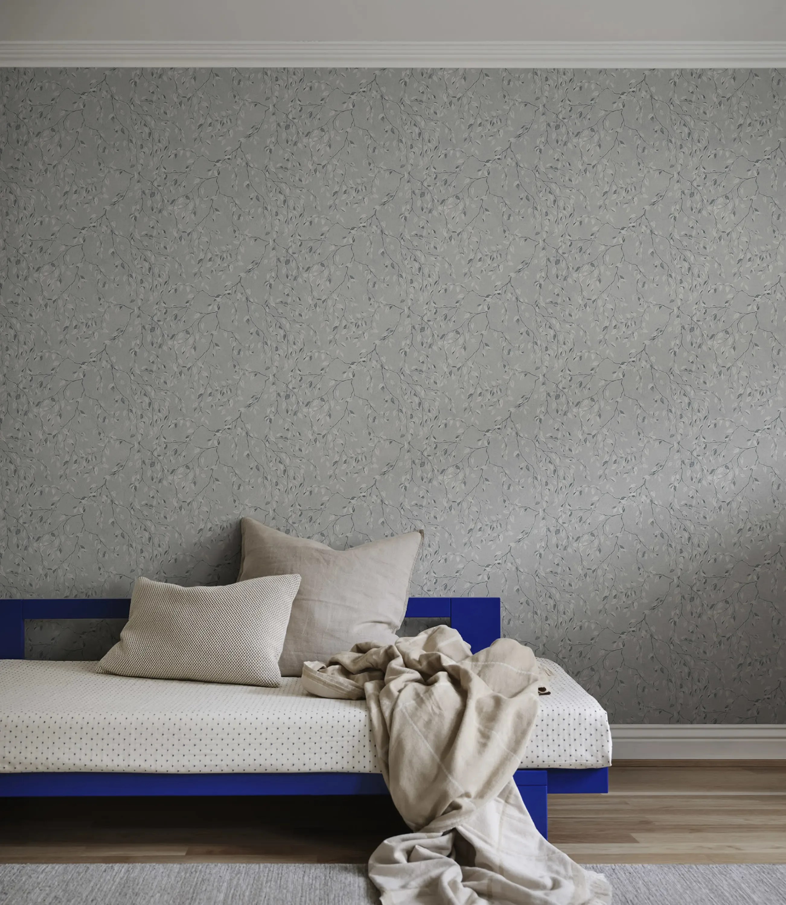 Sandberg Lise in Misty Blue wallpaper (S10344)