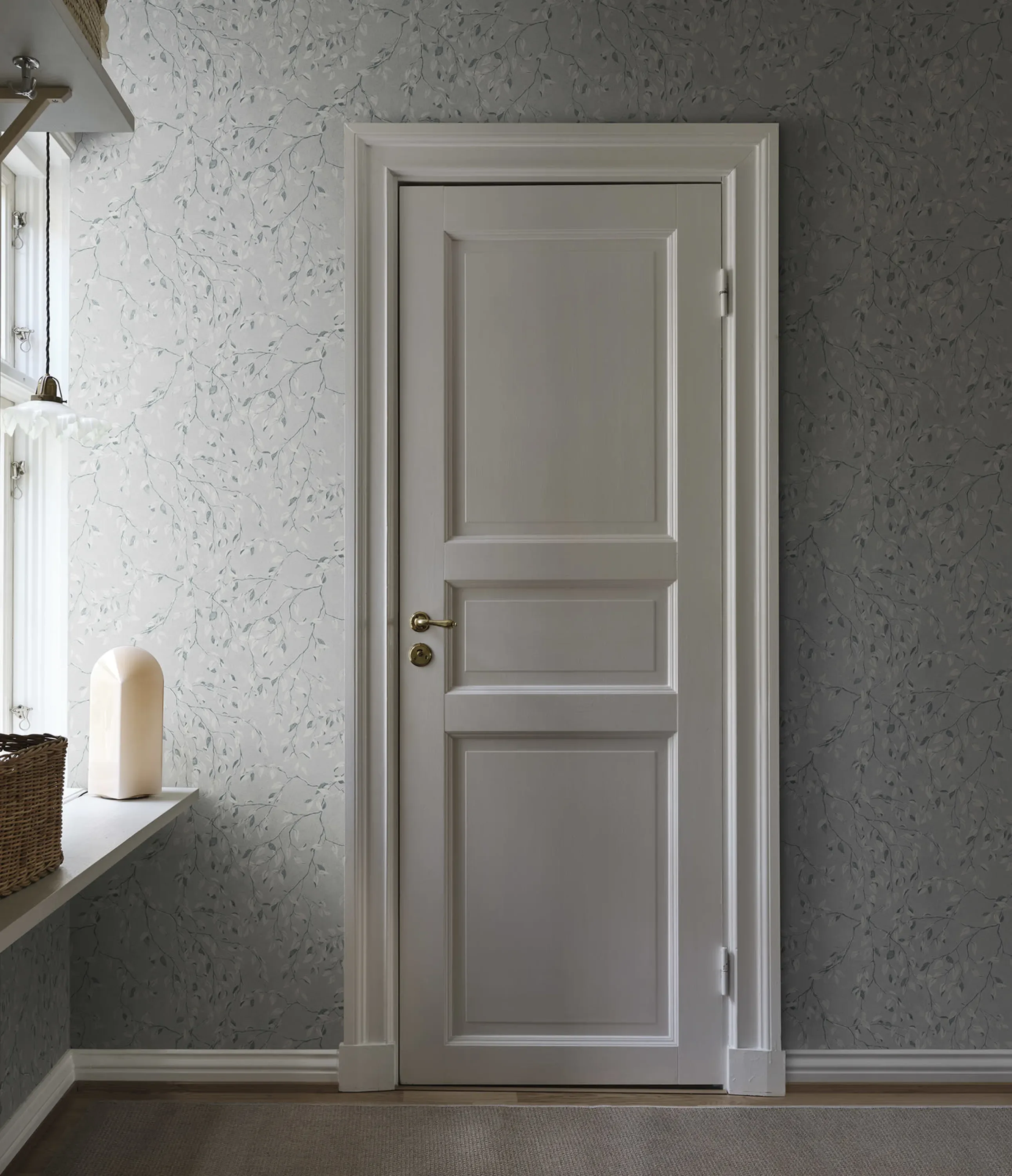 Sandberg Lise in Misty Blue wallpaper (S10344)
