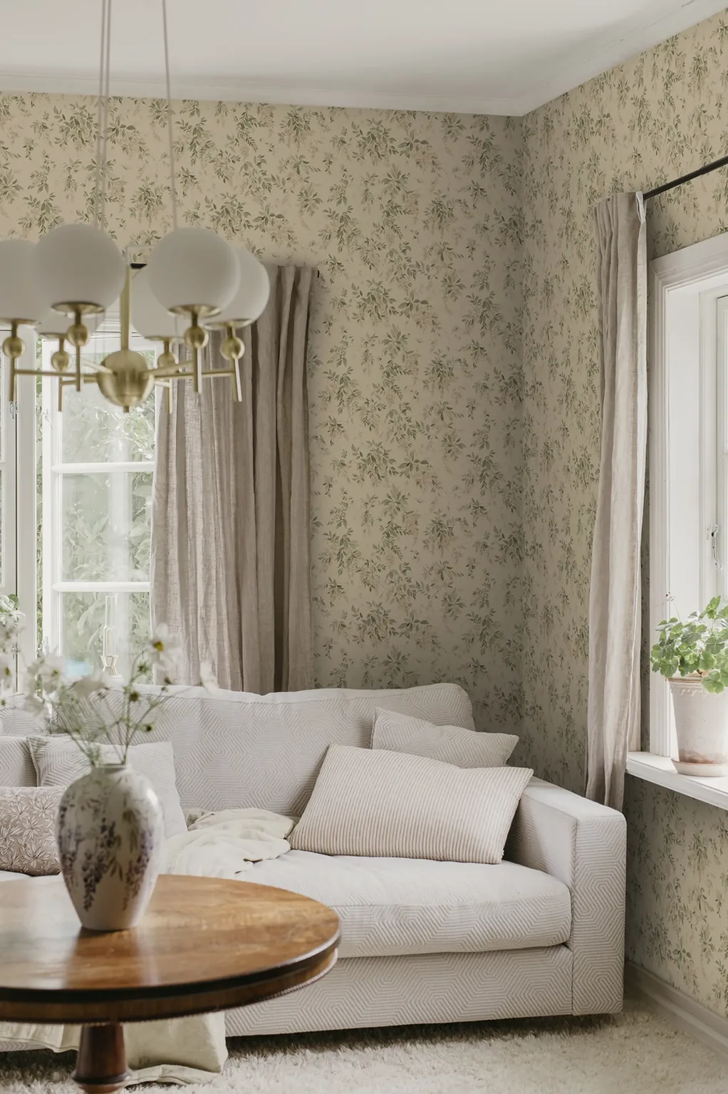 Sandberg Lovisa in Pink wallpaper (S10506)