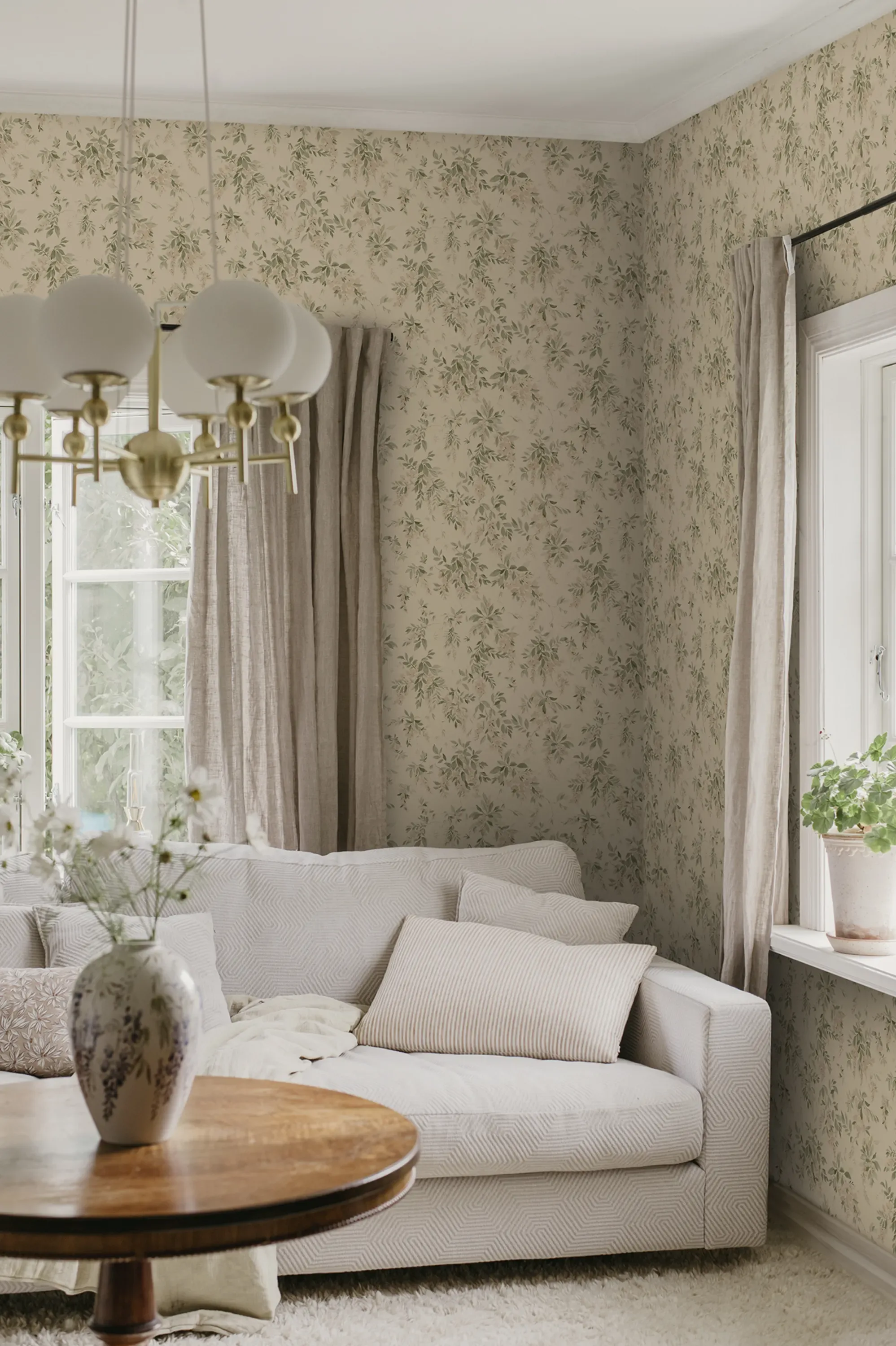 Sandberg Lovisa in Pink wallpaper (S10506)