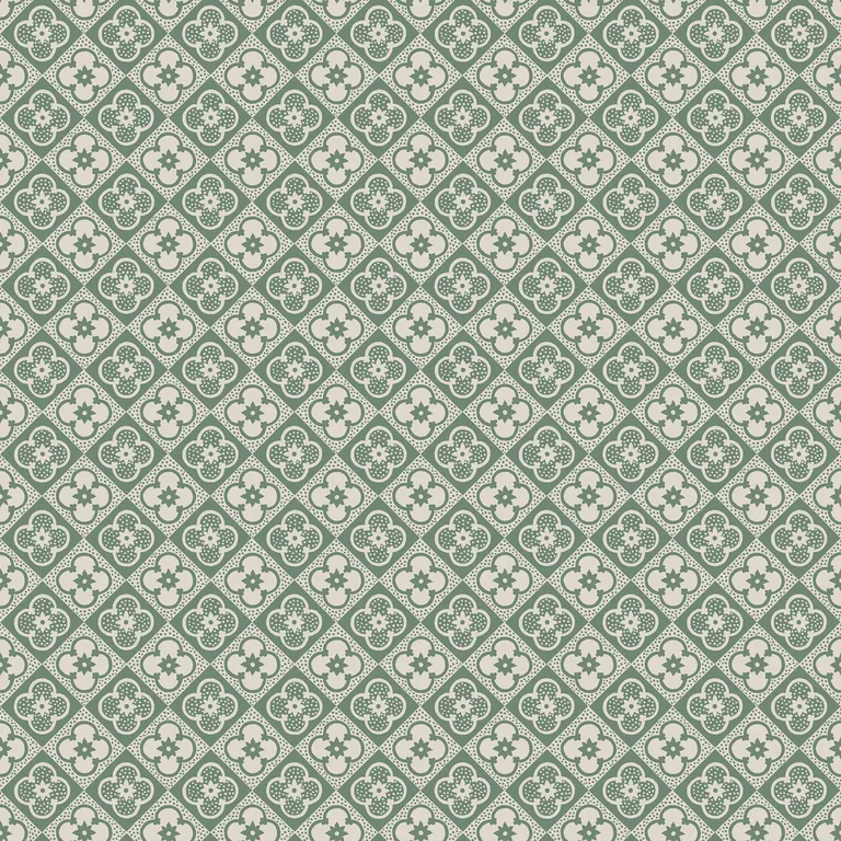 Sandberg Lyckan in Emerald wallpaper (S10153)