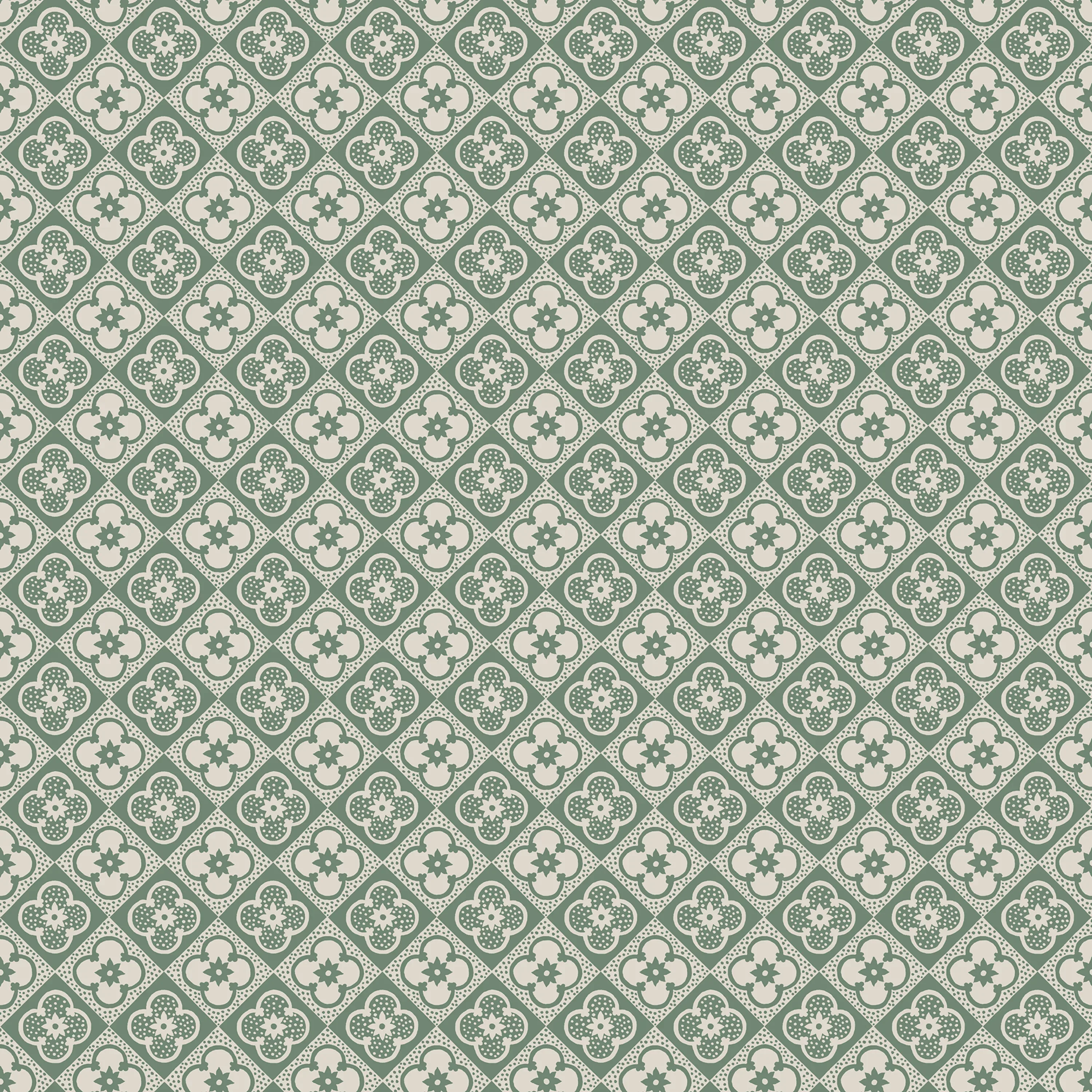 Sandberg Lyckan in Emerald wallpaper (S10153)