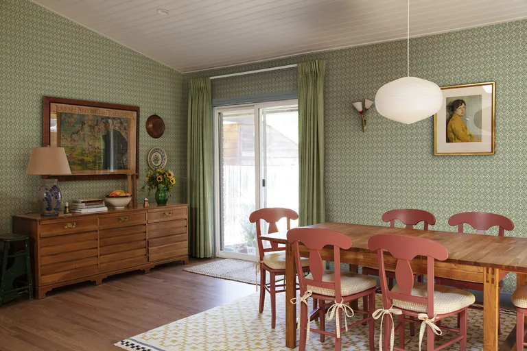 Sandberg Lyckan in Emerald wallpaper (S10153)