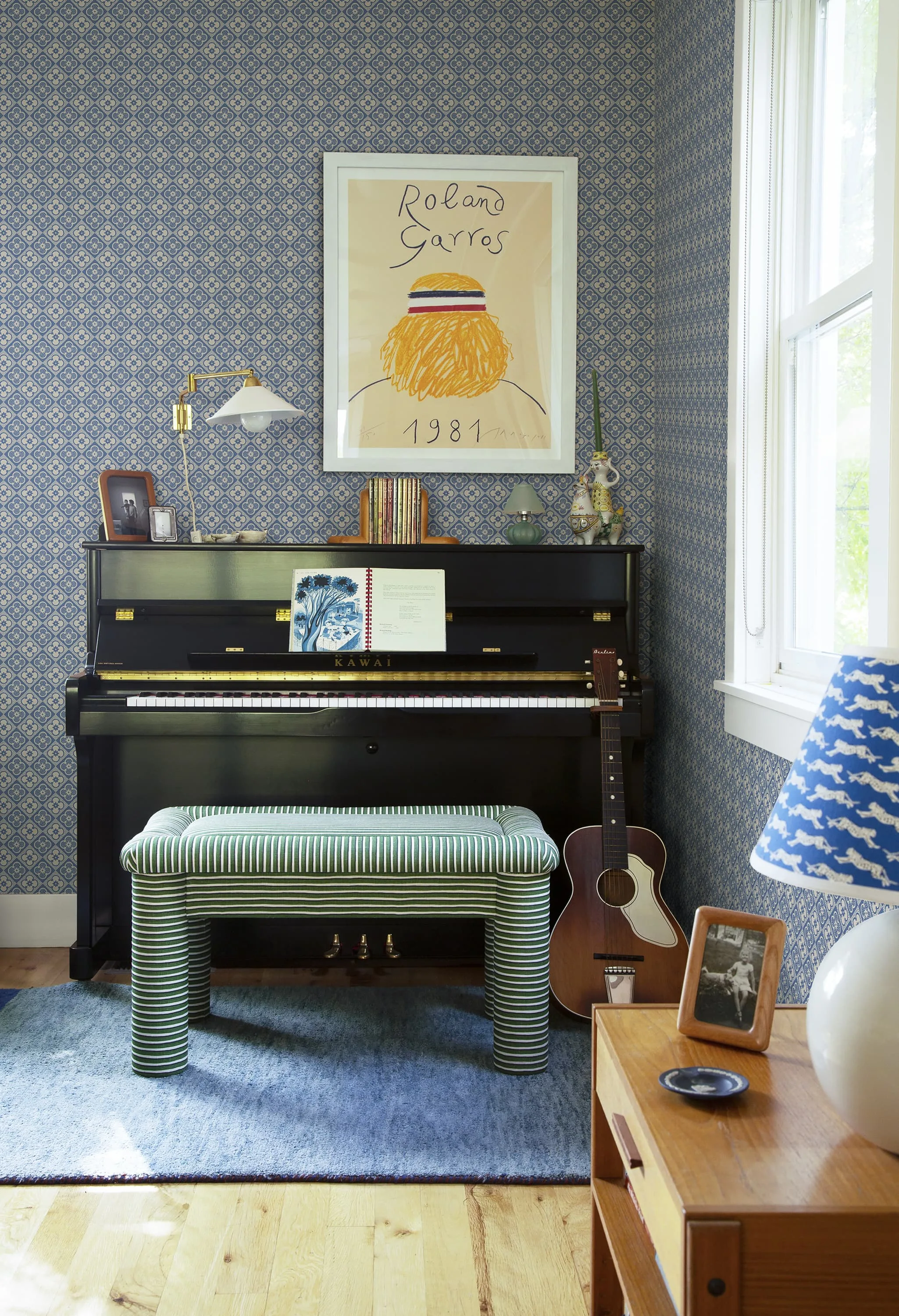 Sandberg Lyckan in Sapphire wallpaper (S10150)