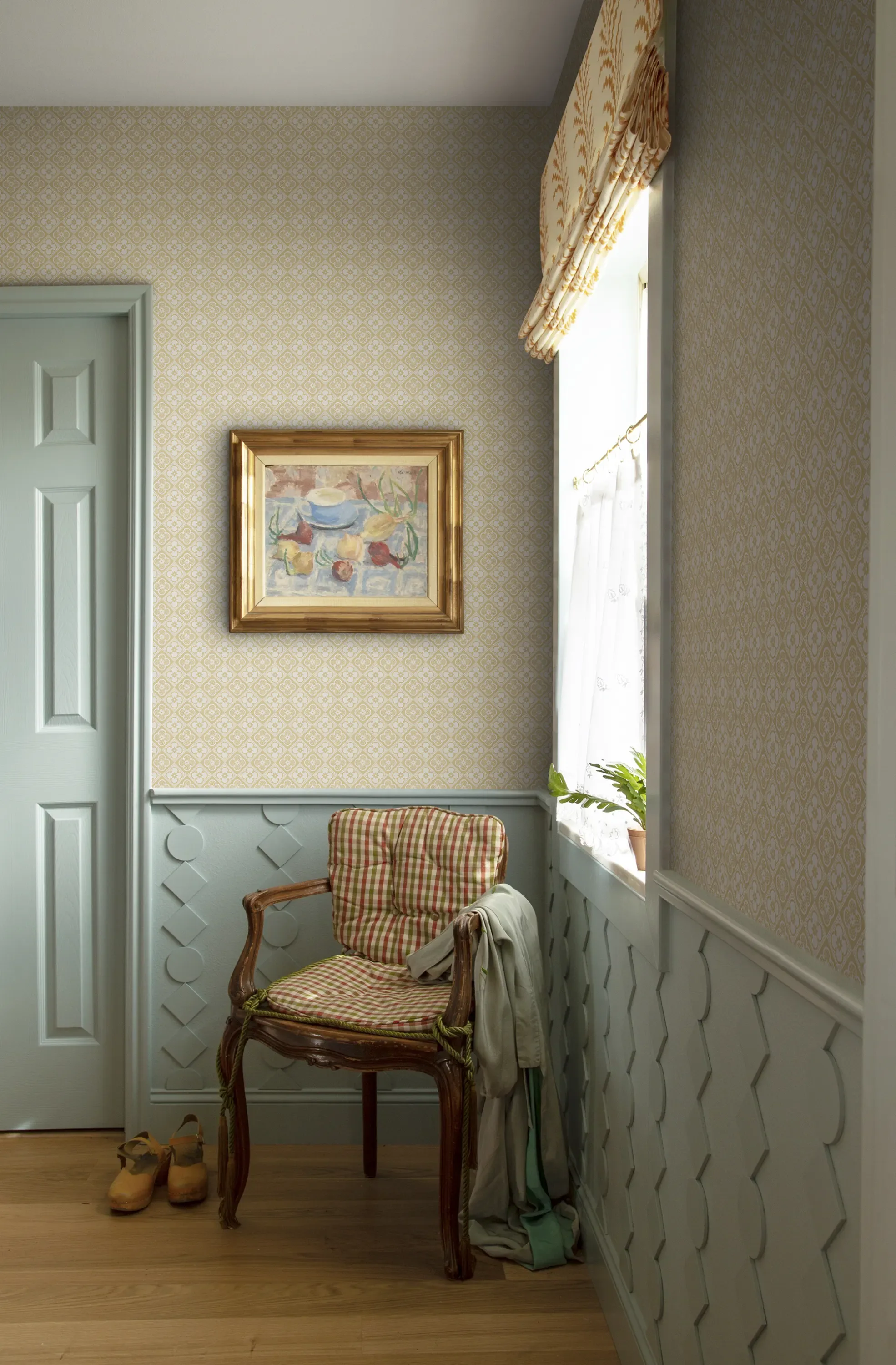 Sandberg Lyckan in Sunflower wallpaper (S10152)