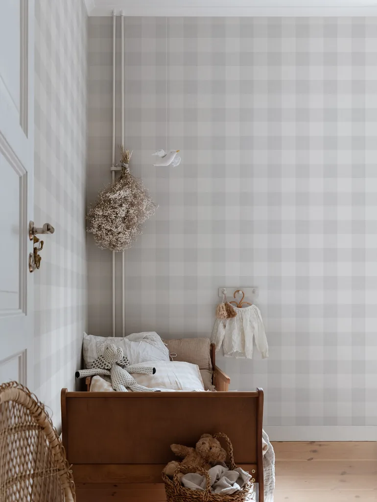 Sandberg Lykke in Mineral Gray wallpaper (S10212)