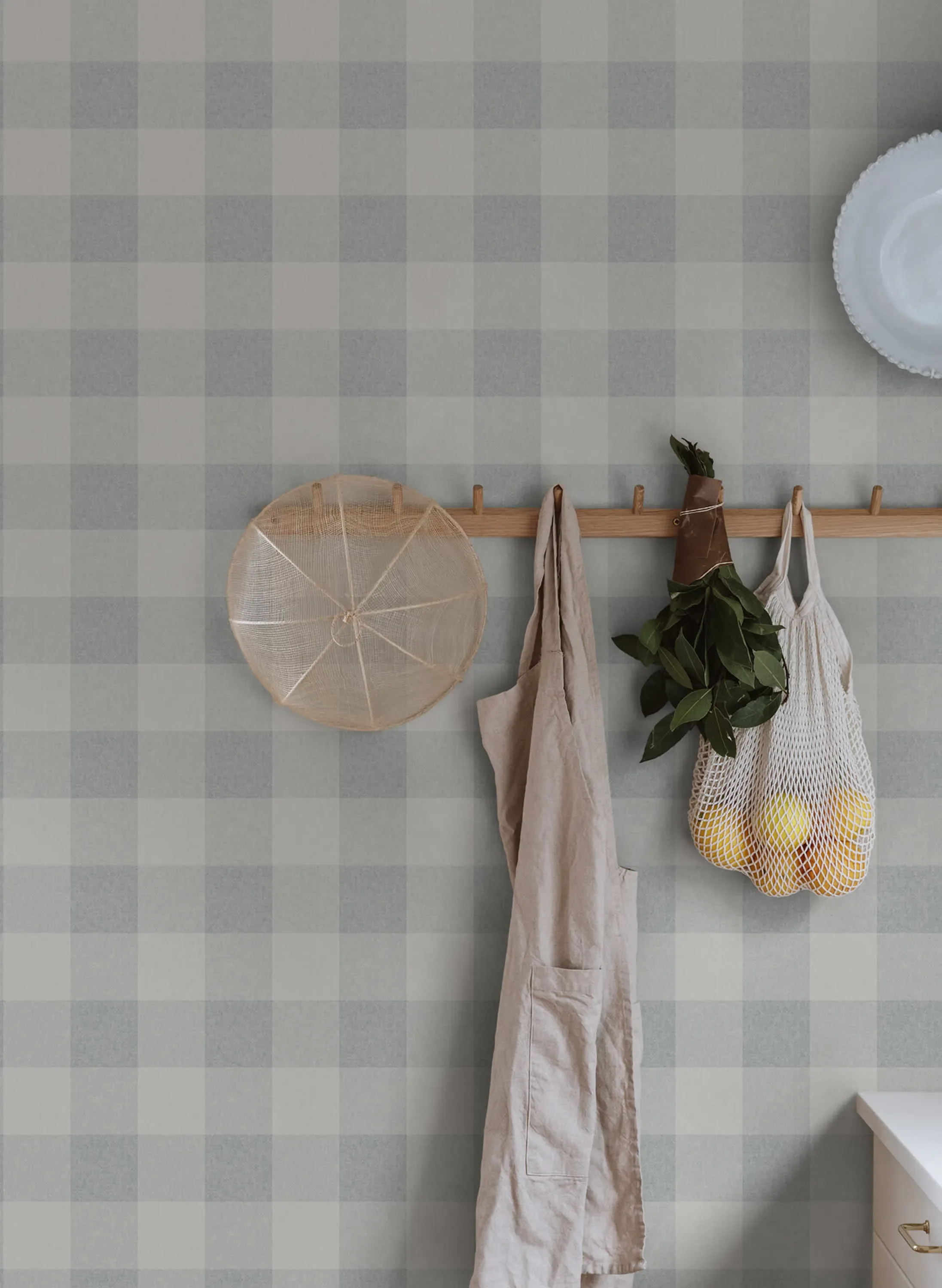 Sandberg Lykke in Misty Blue wallpaper (S10229)