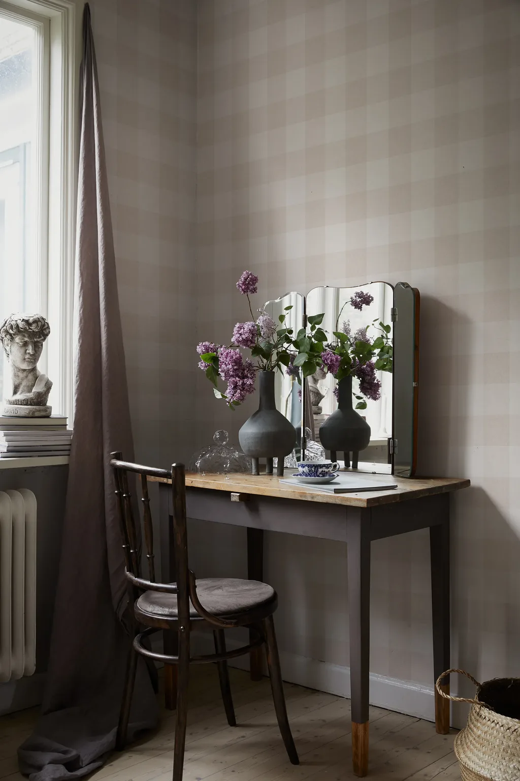 Sandberg Lykke in Sandstone wallpaper (S10213)
