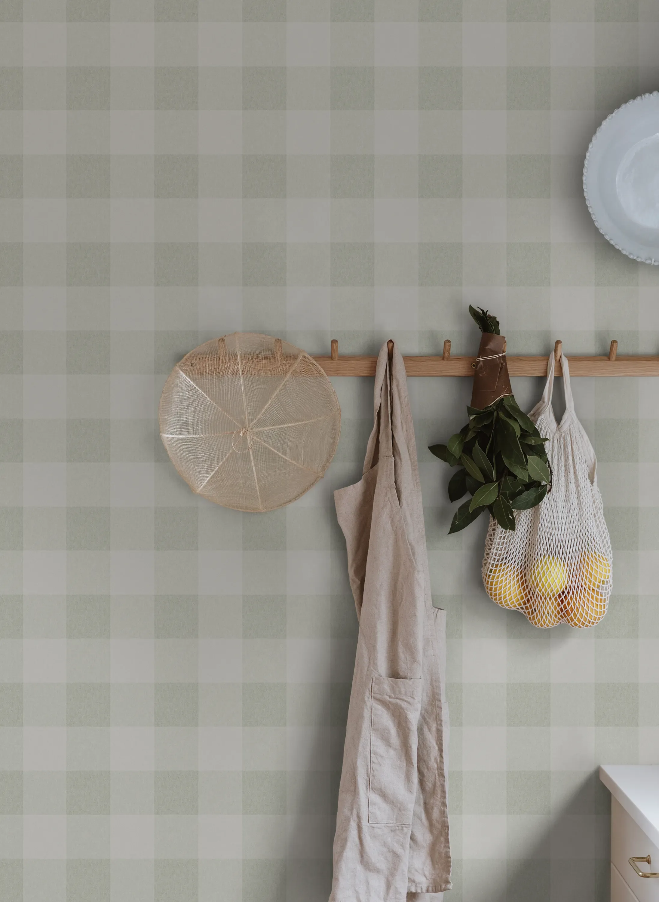 Sandberg Lykke in Spring Green wallpaper (S10228)