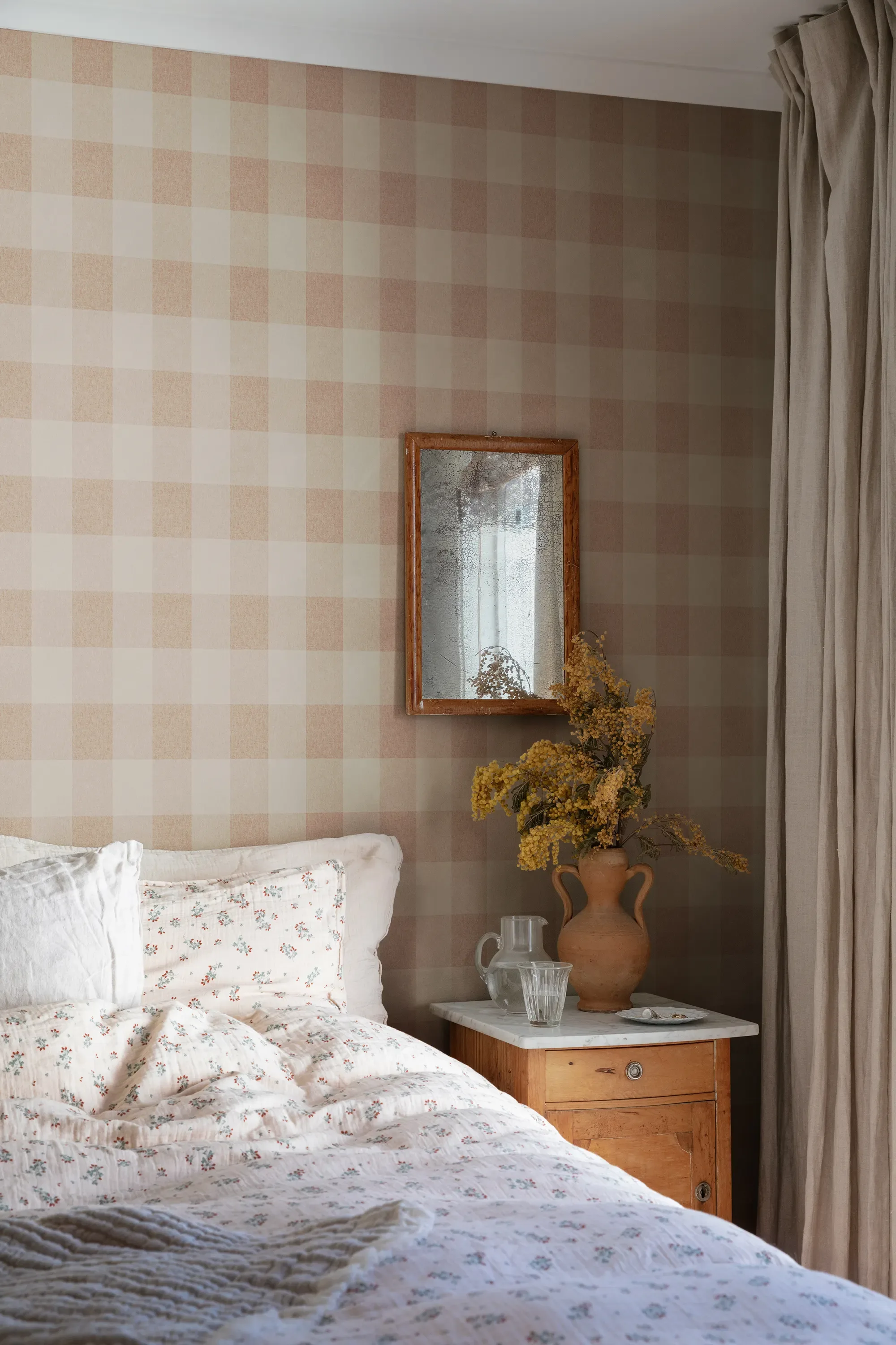 Sandberg Lykke in Terracotta wallpaper (S10230)