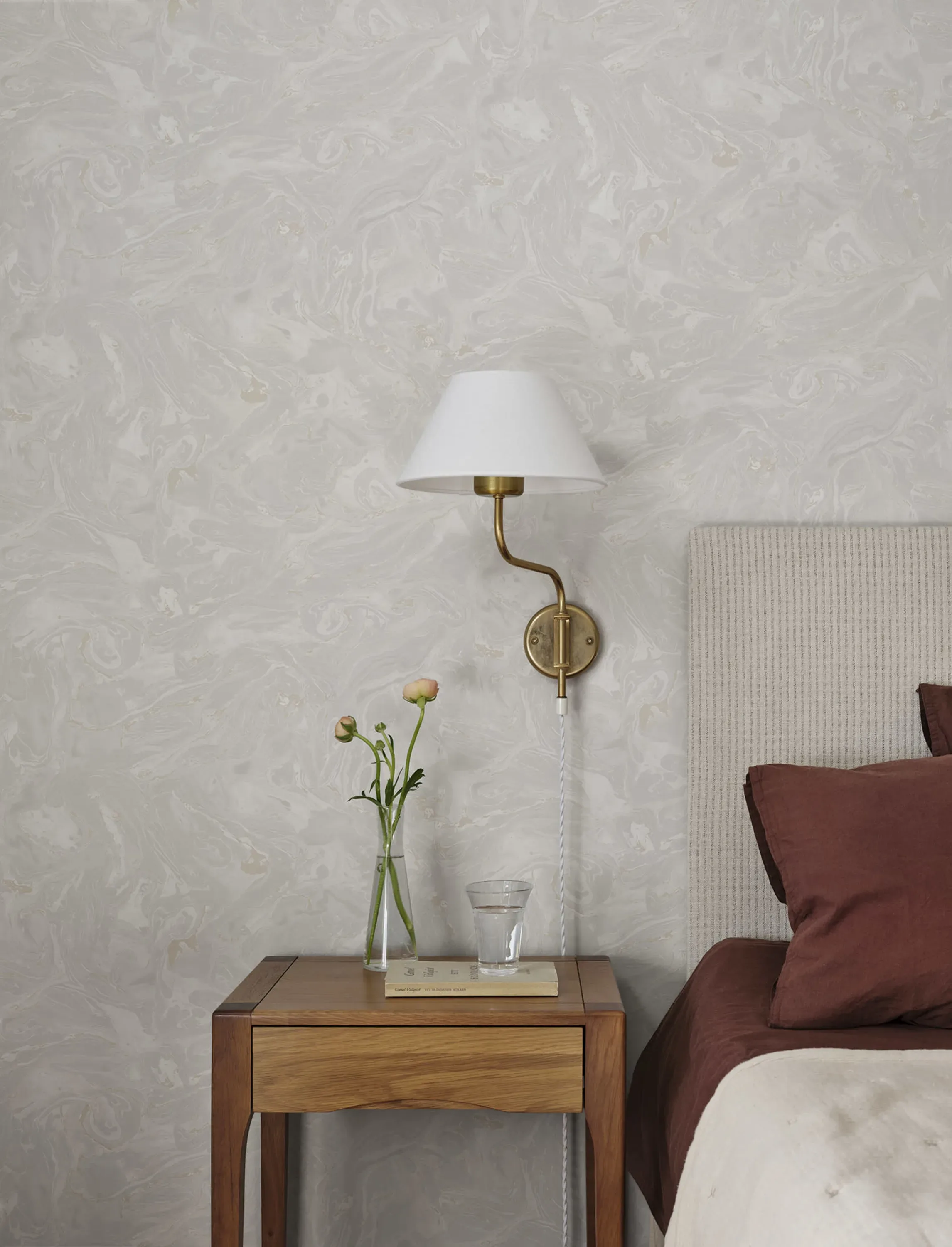 Sandberg Marion in Gray wallpaper (S10331)