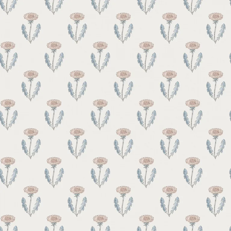 Sandberg Maskrosen in Pink wallpaper (S10139)