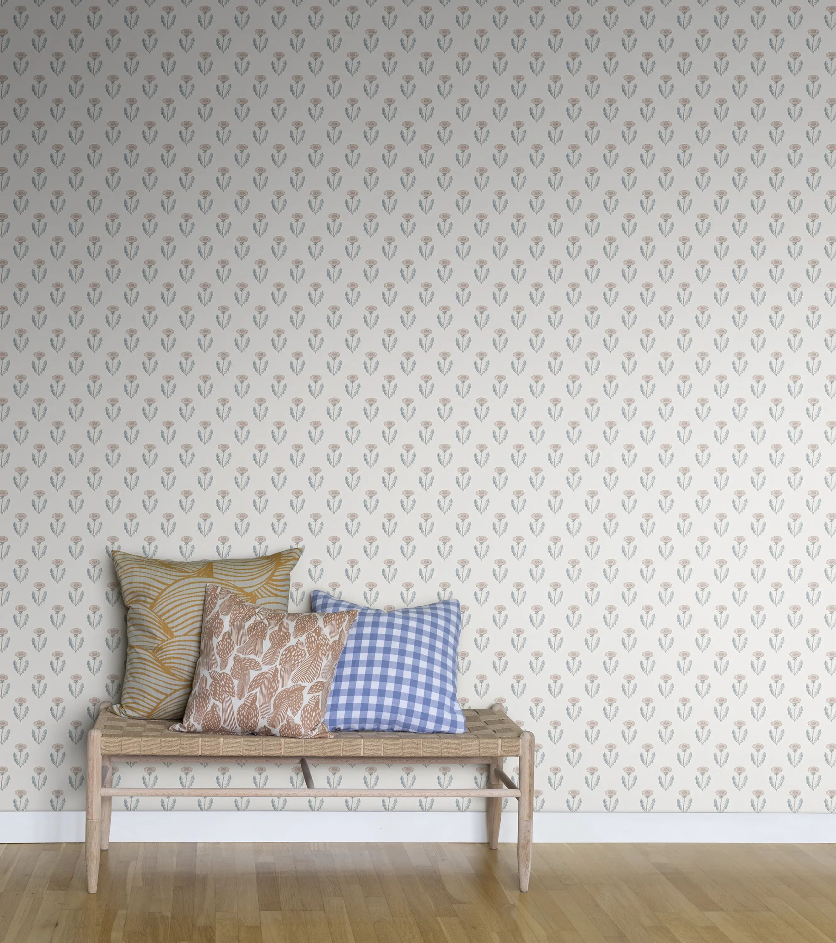 Sandberg Maskrosen in Pink wallpaper (S10139)