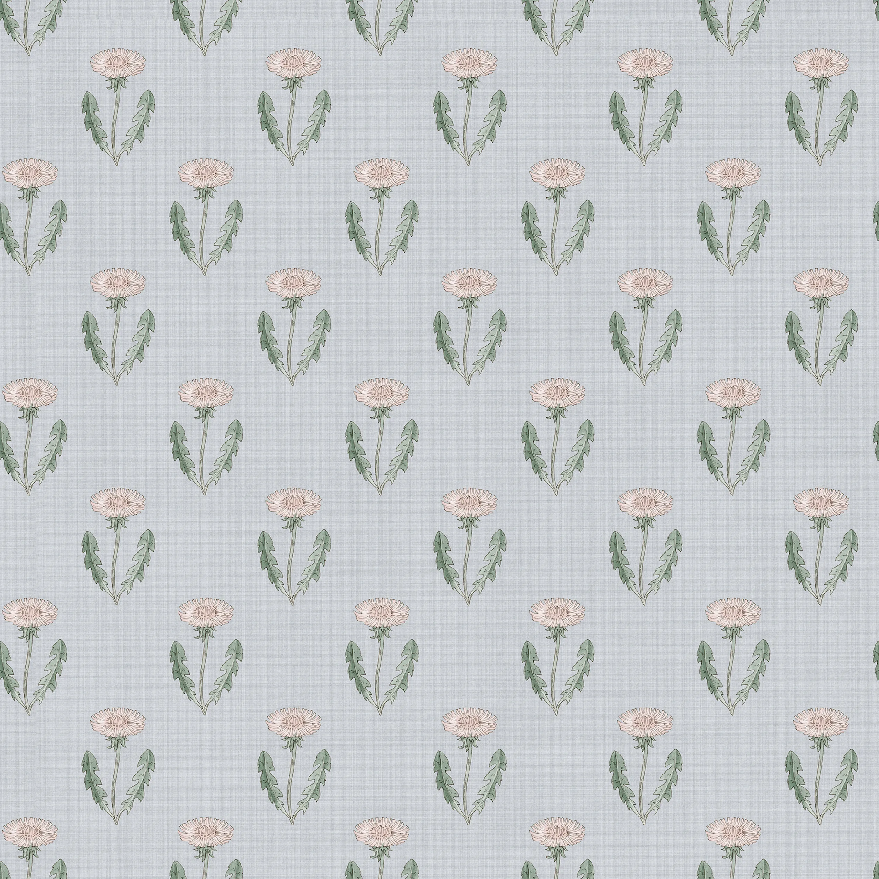 Sandberg Maskrosen in Soft Blue wallpaper (S10138)