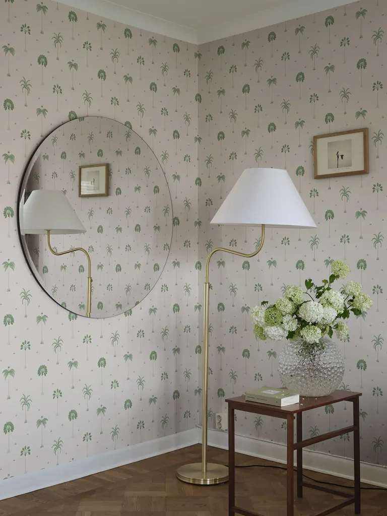 Sandberg Milo in Spring Green wallpaper (S10436)