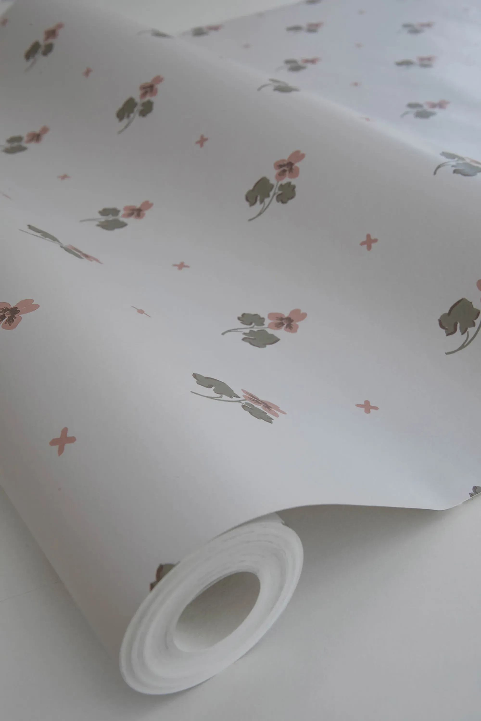 Sandberg Mimi in Blush wallpaper (S10268)