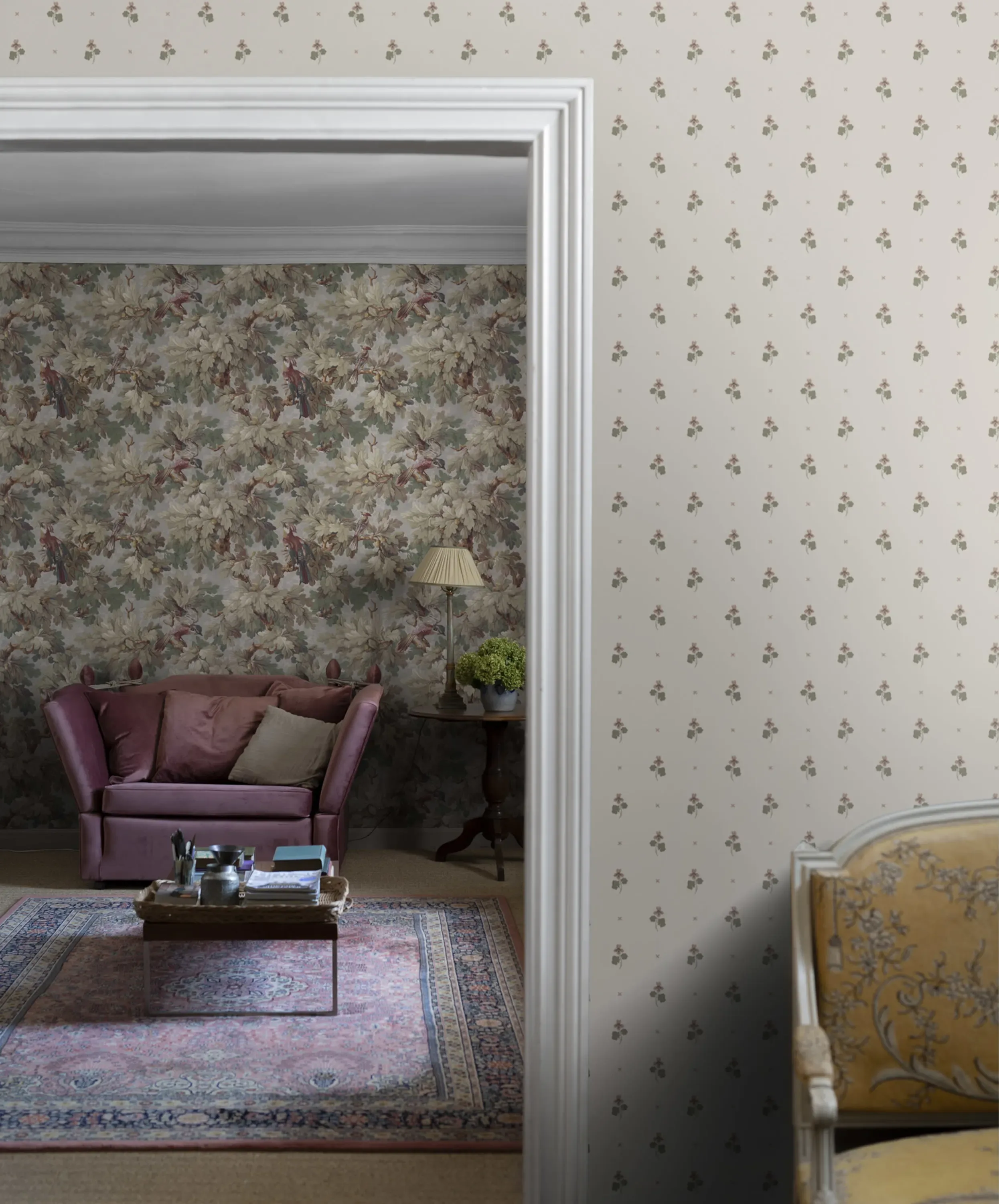 Sandberg Mimi in Blush wallpaper (S10268)