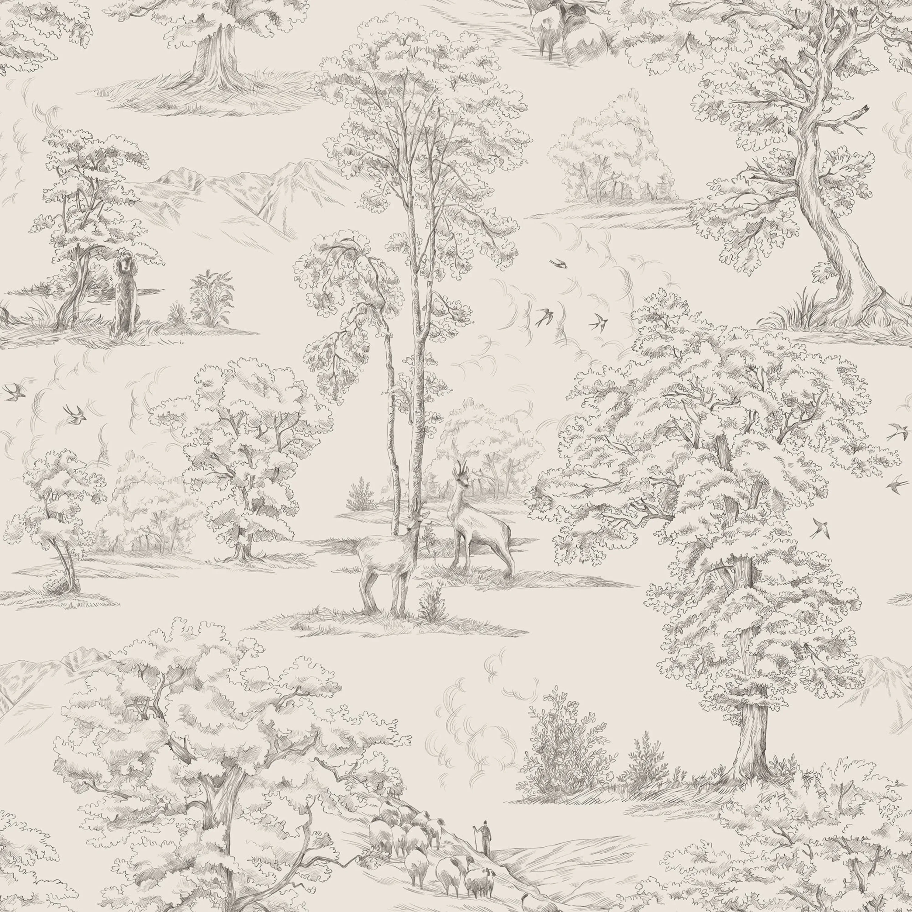 Sandberg Montfort in Graphite wallpaper (S10256)