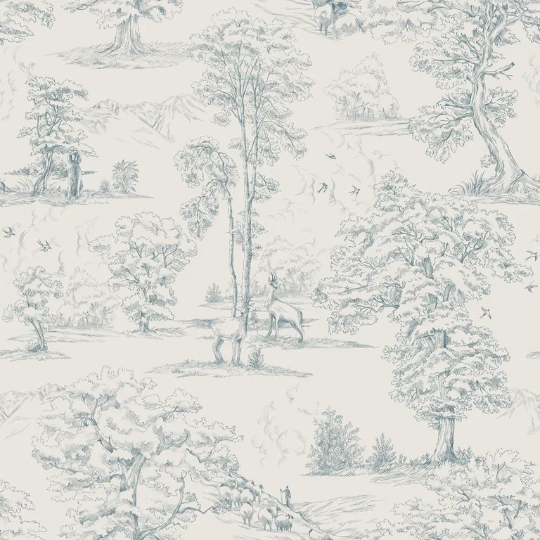 Sandberg Montfort in Indigo Blue wallpaper (S10254)