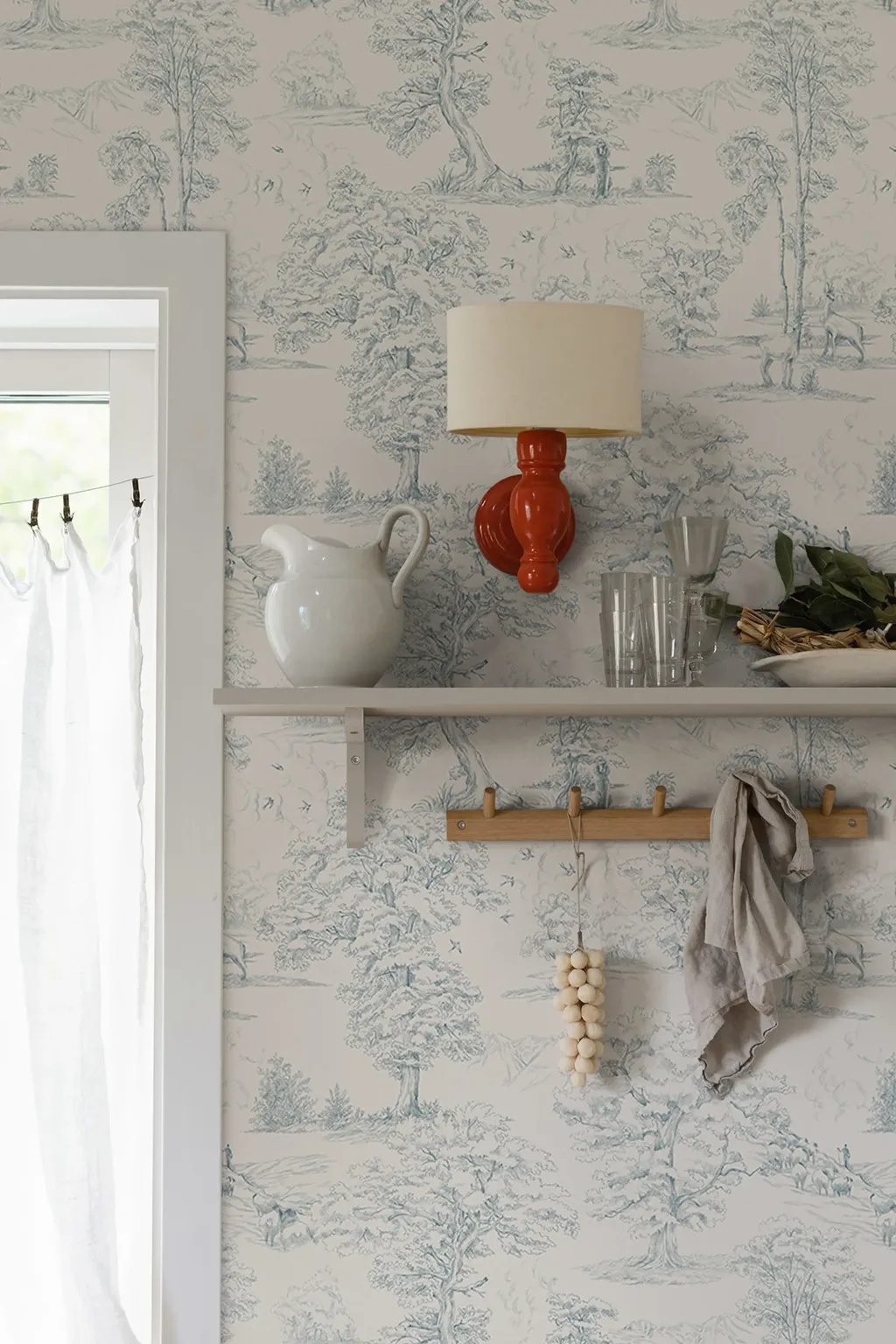 Sandberg Montfort in Indigo Blue wallpaper (S10254)
