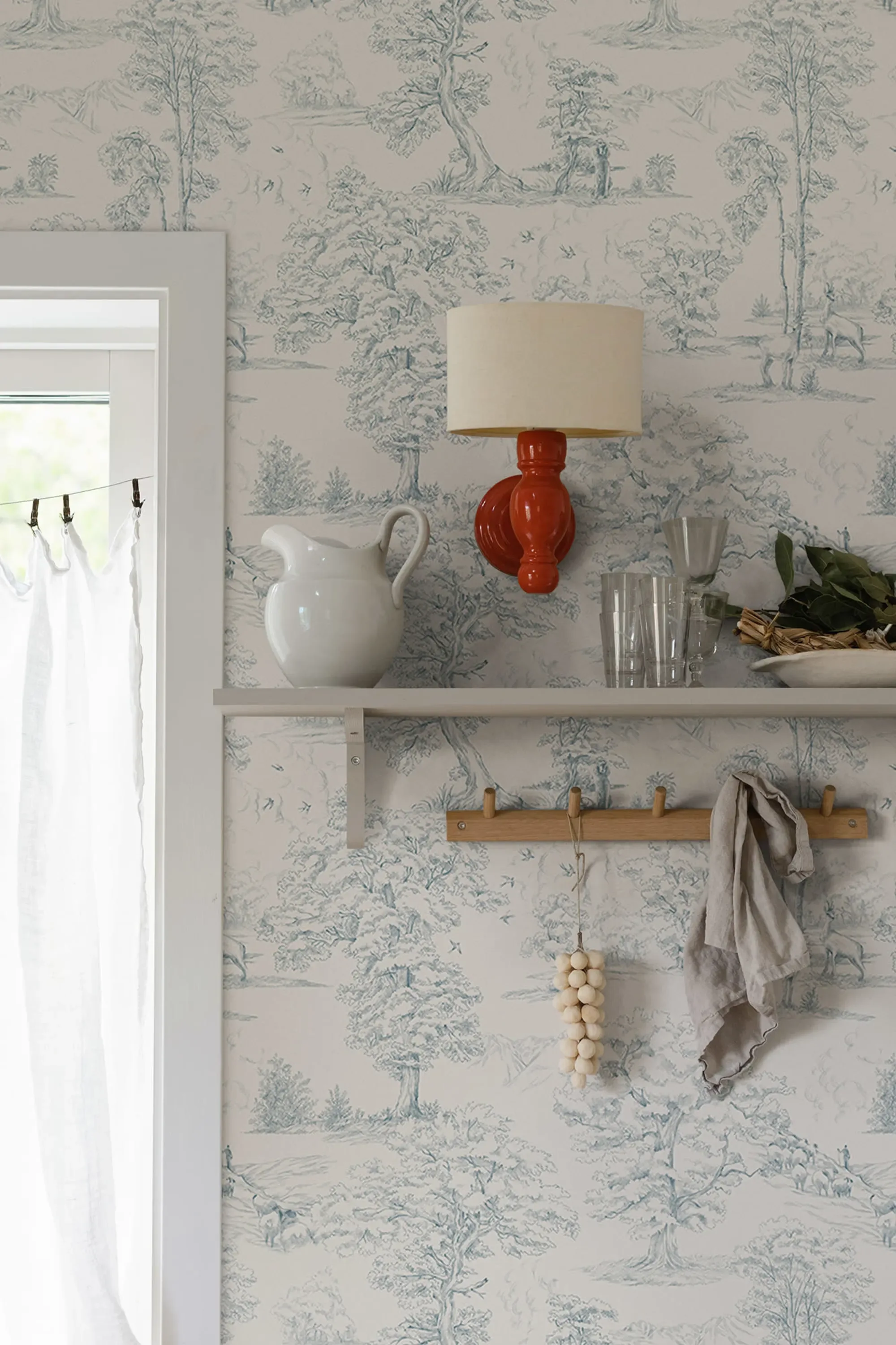 Sandberg Montfort in Indigo Blue wallpaper (S10254)