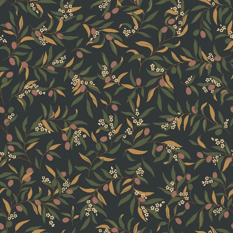 Sandberg Olivia in Charcoal wallpaper (S10807)
