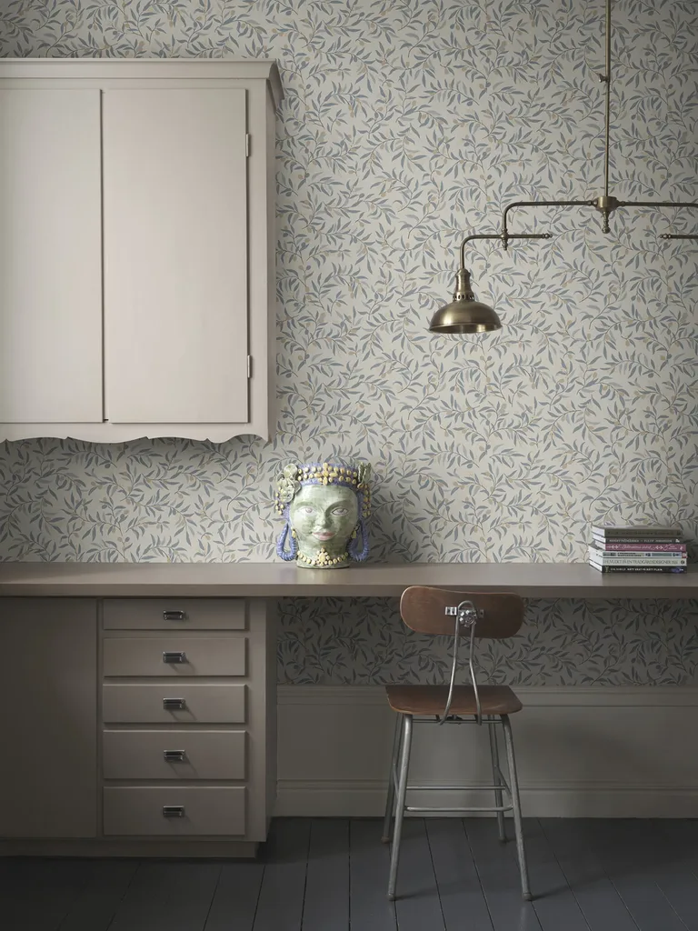 Sandberg Olivia in Light Blue wallpaper (S10680)