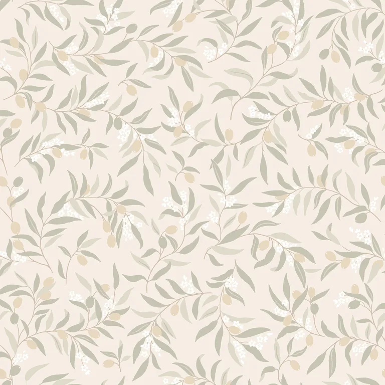 Sandberg Olivia in Sage Green wallpaper (S10679)