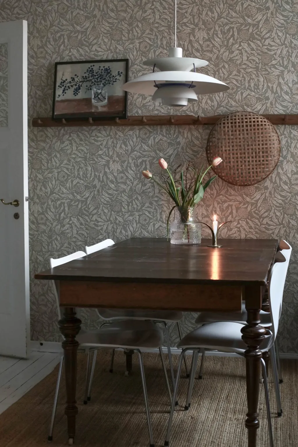 Sandberg Olof in Sage Green wallpaper (S10204)