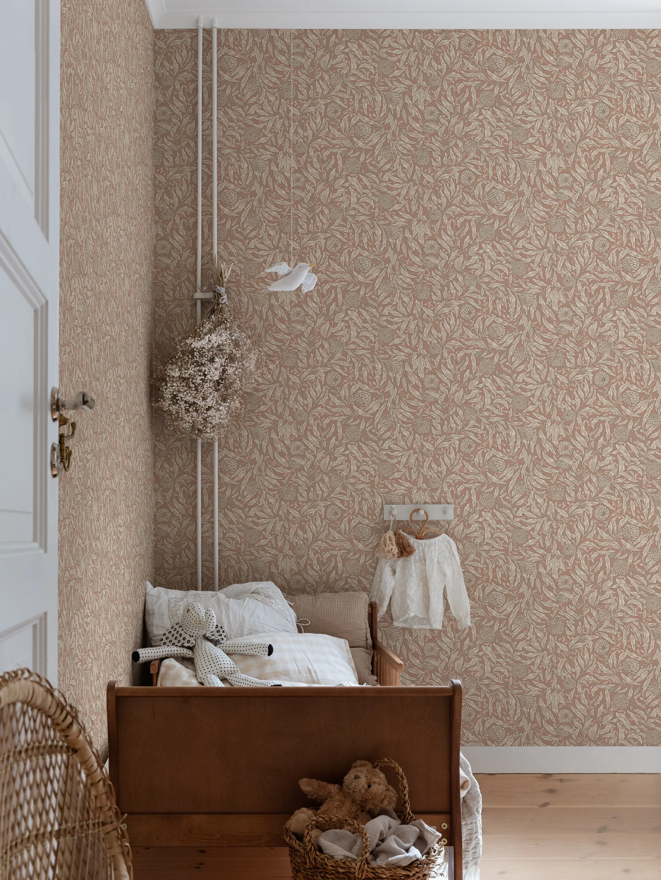 Sandberg Olof in Terracotta wallpaper (S10205)