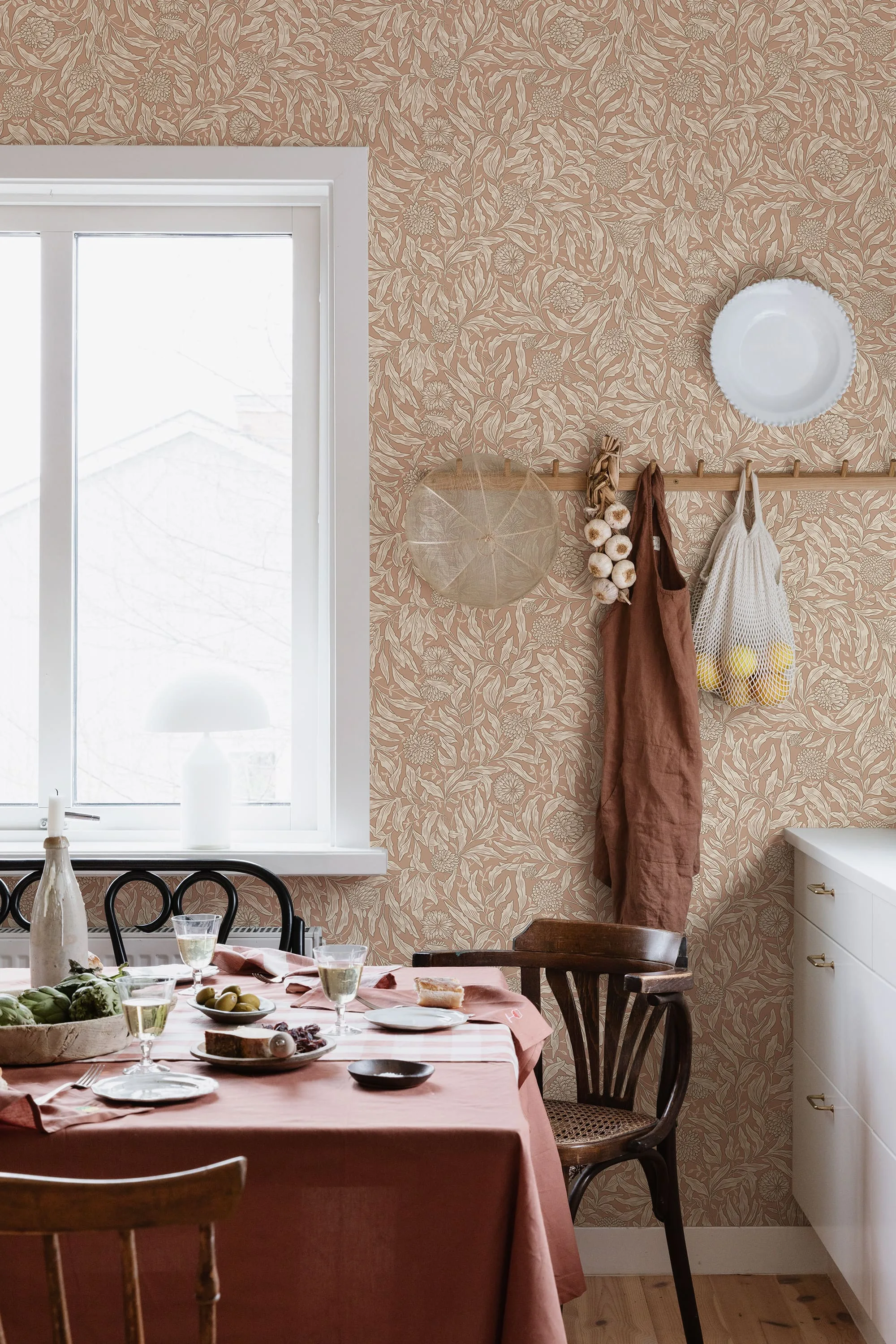 Sandberg Olof in Terracotta wallpaper (S10205)