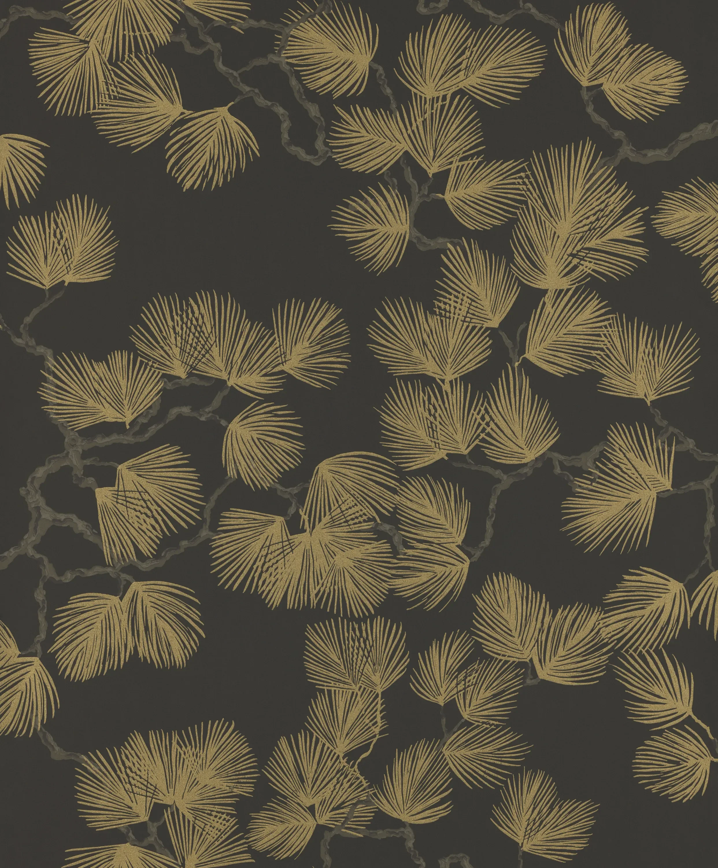 Sandberg Pine in Black wallpaper (804-99)