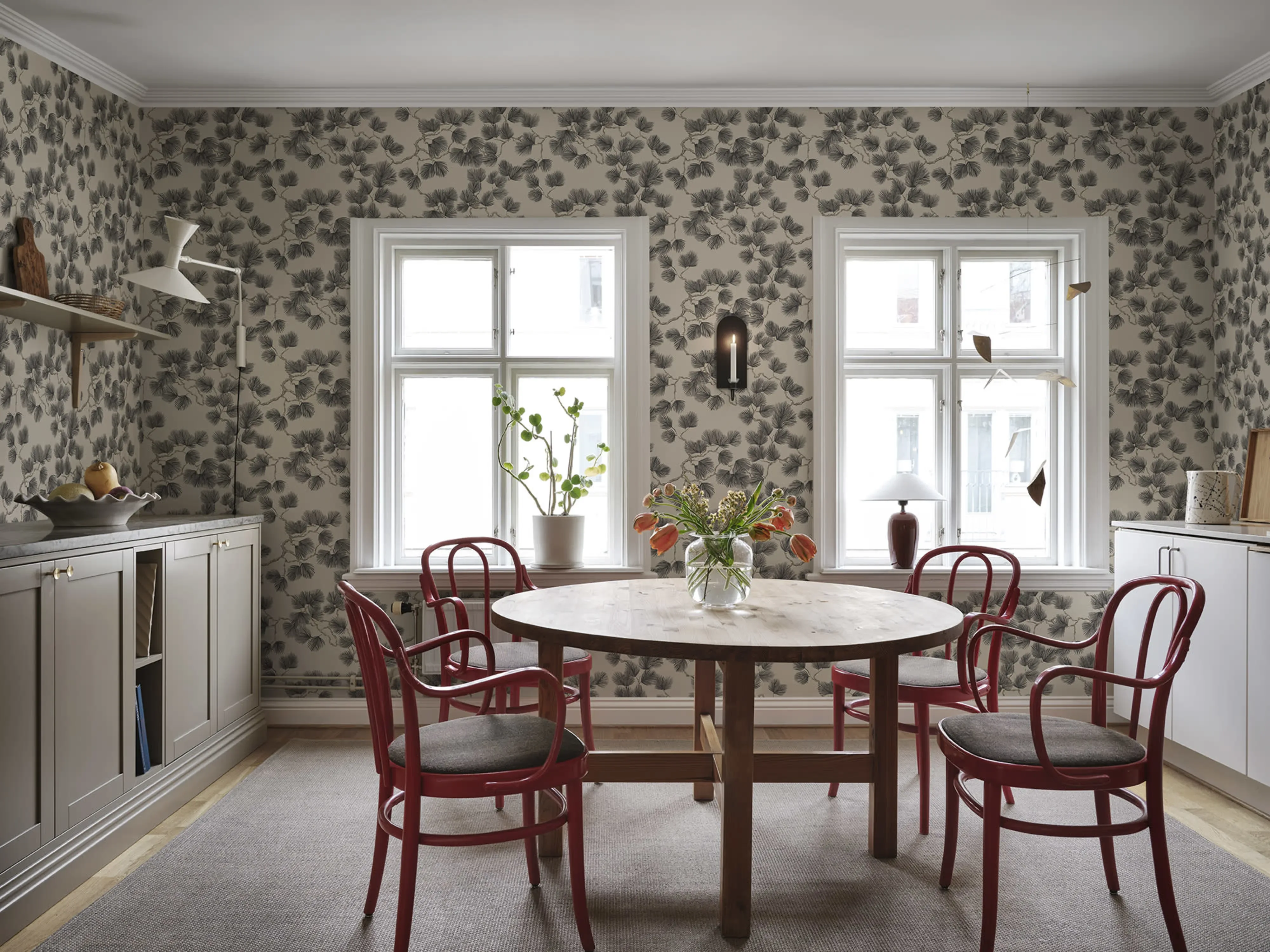 Sandberg Pine in Brown wallpaper (S10325)