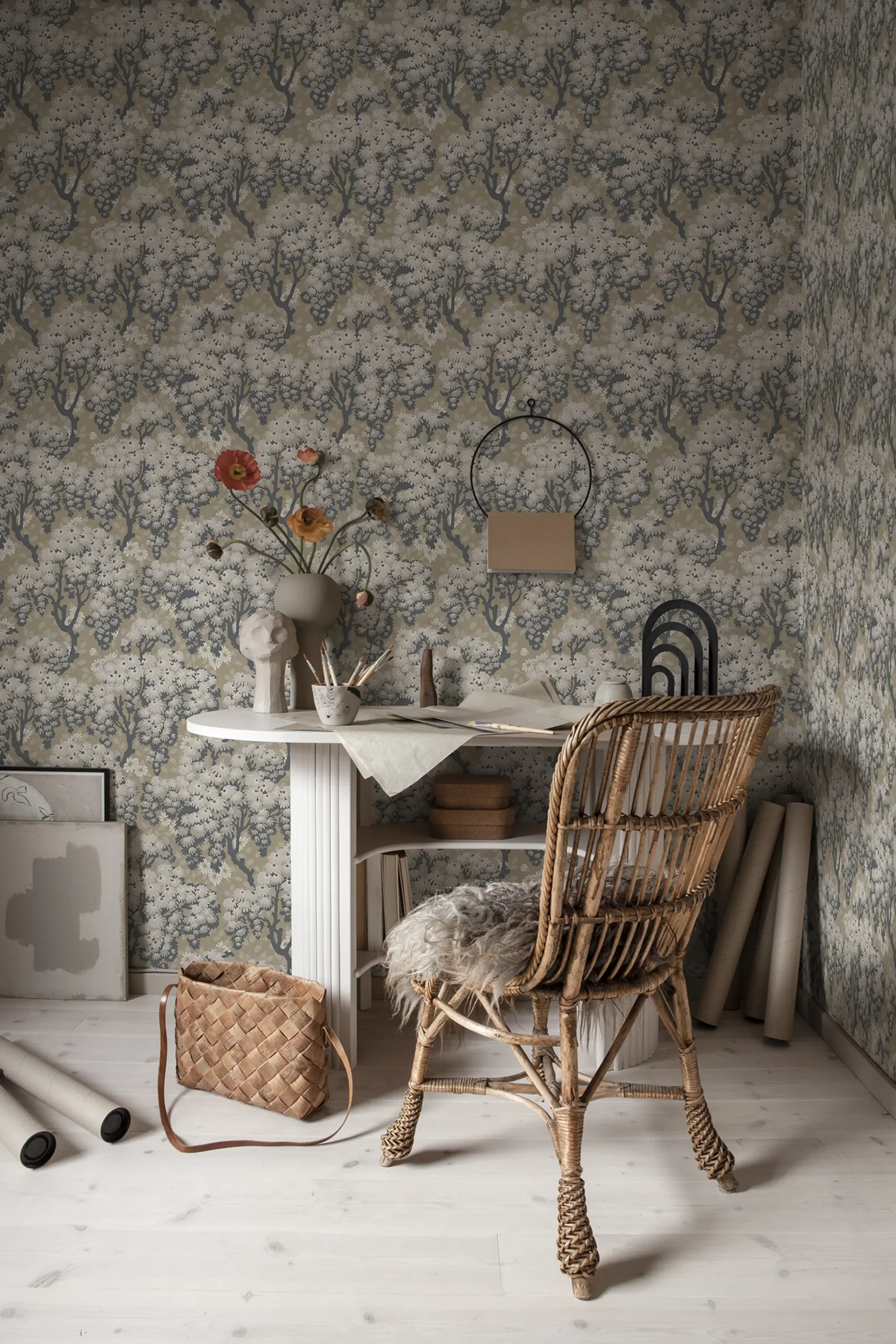 Sandberg Ragnvi in Clay wallpaper (836-32)