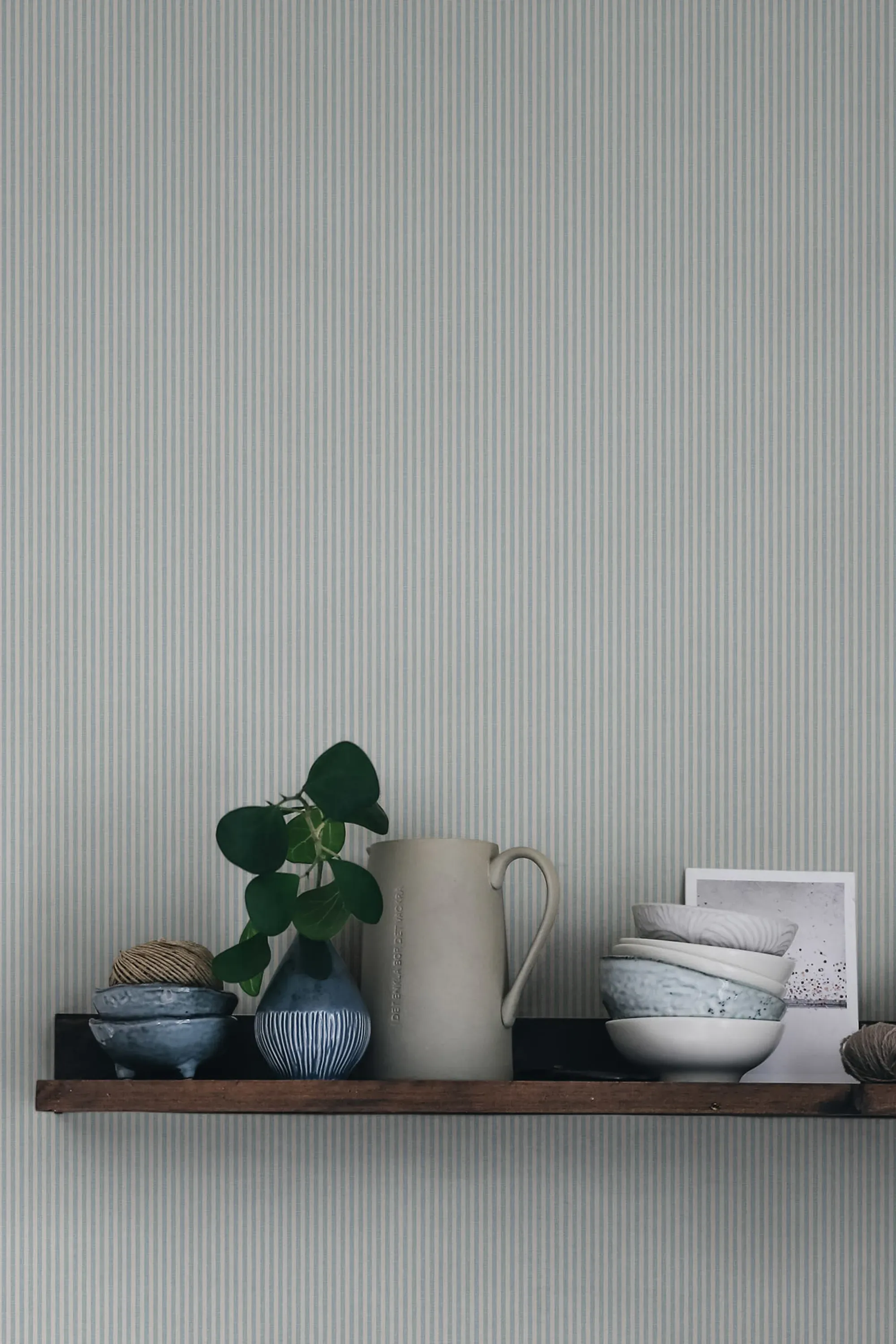 Sandberg Rand in Misty Blue wallpaper (S10290)
