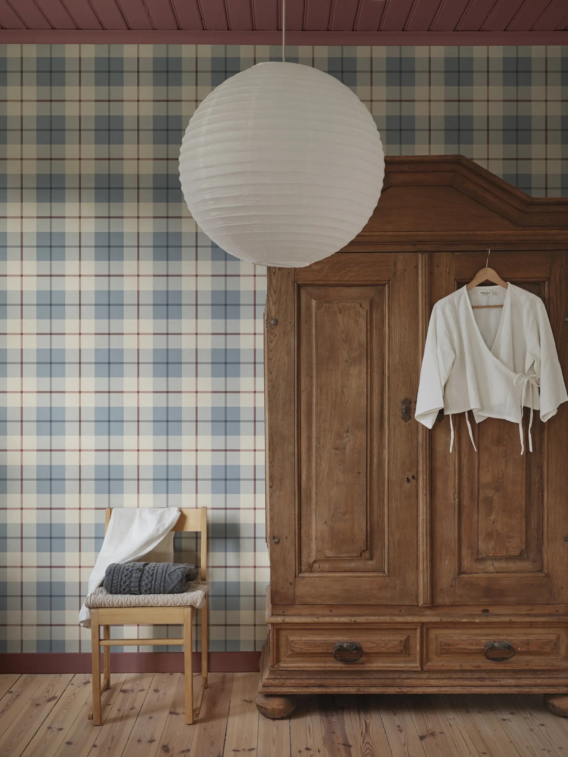 Sandberg Ranold in Light Blue wallpaper (S10753)