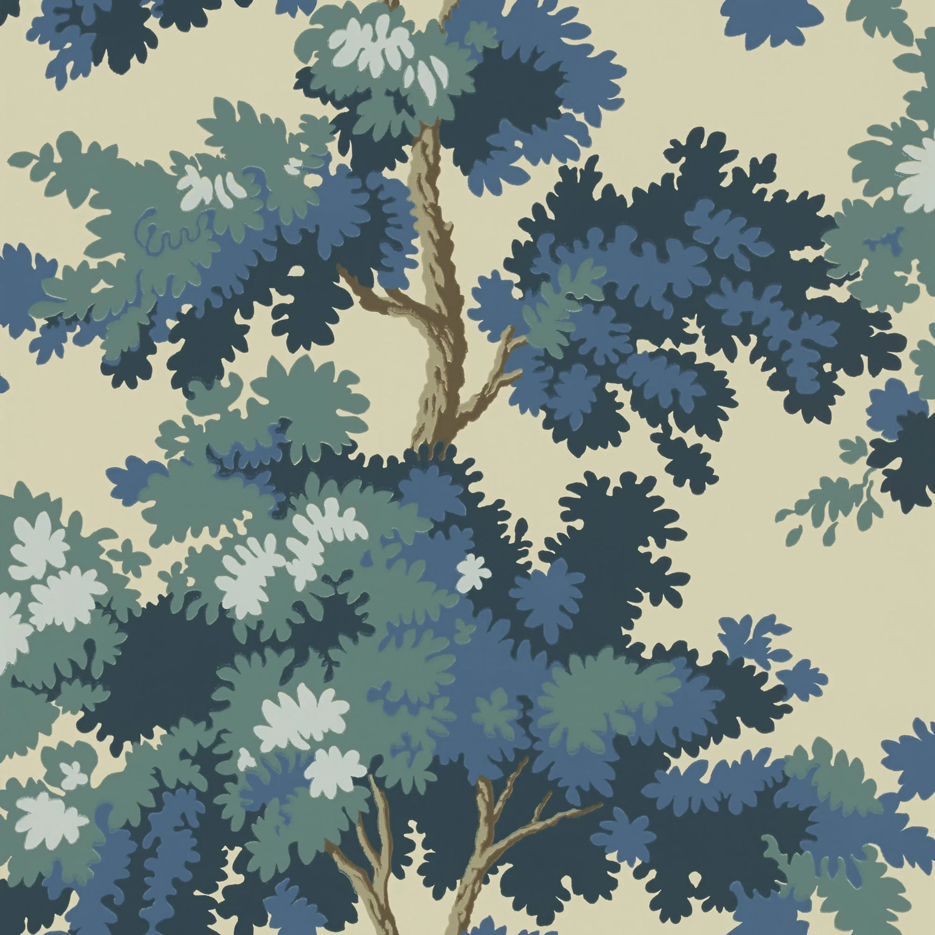 Sandberg Raphael in Blue wallpaper (444-66)
