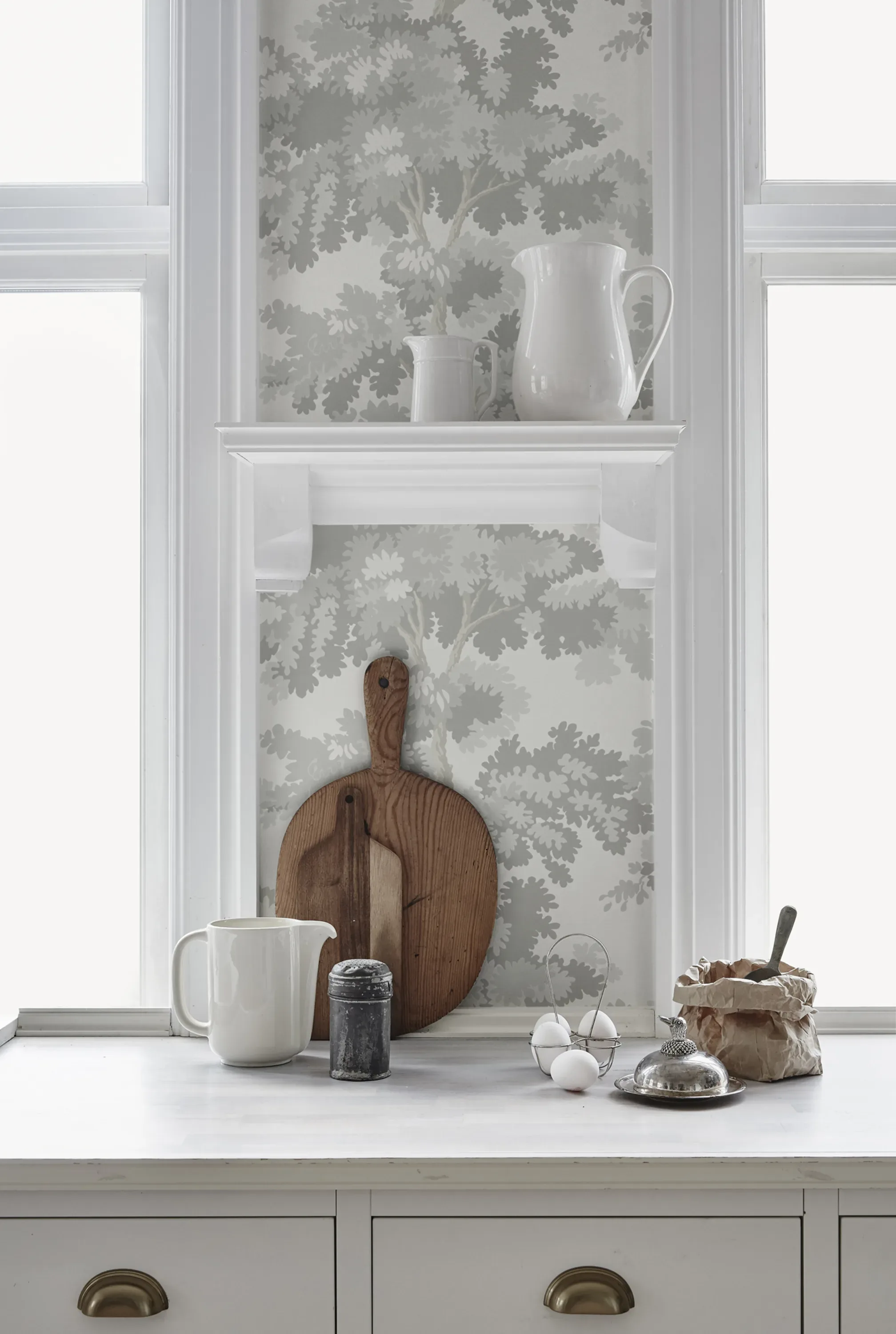 Sandberg Raphael in Gray wallpaper (444-31)