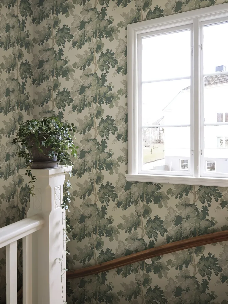 Sandberg Raphael in Green wallpaper (444-58)
