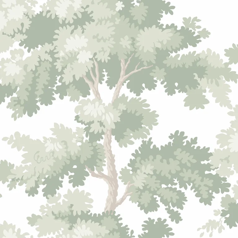 Sandberg Raphael in Light Green wallpaper (S10381)