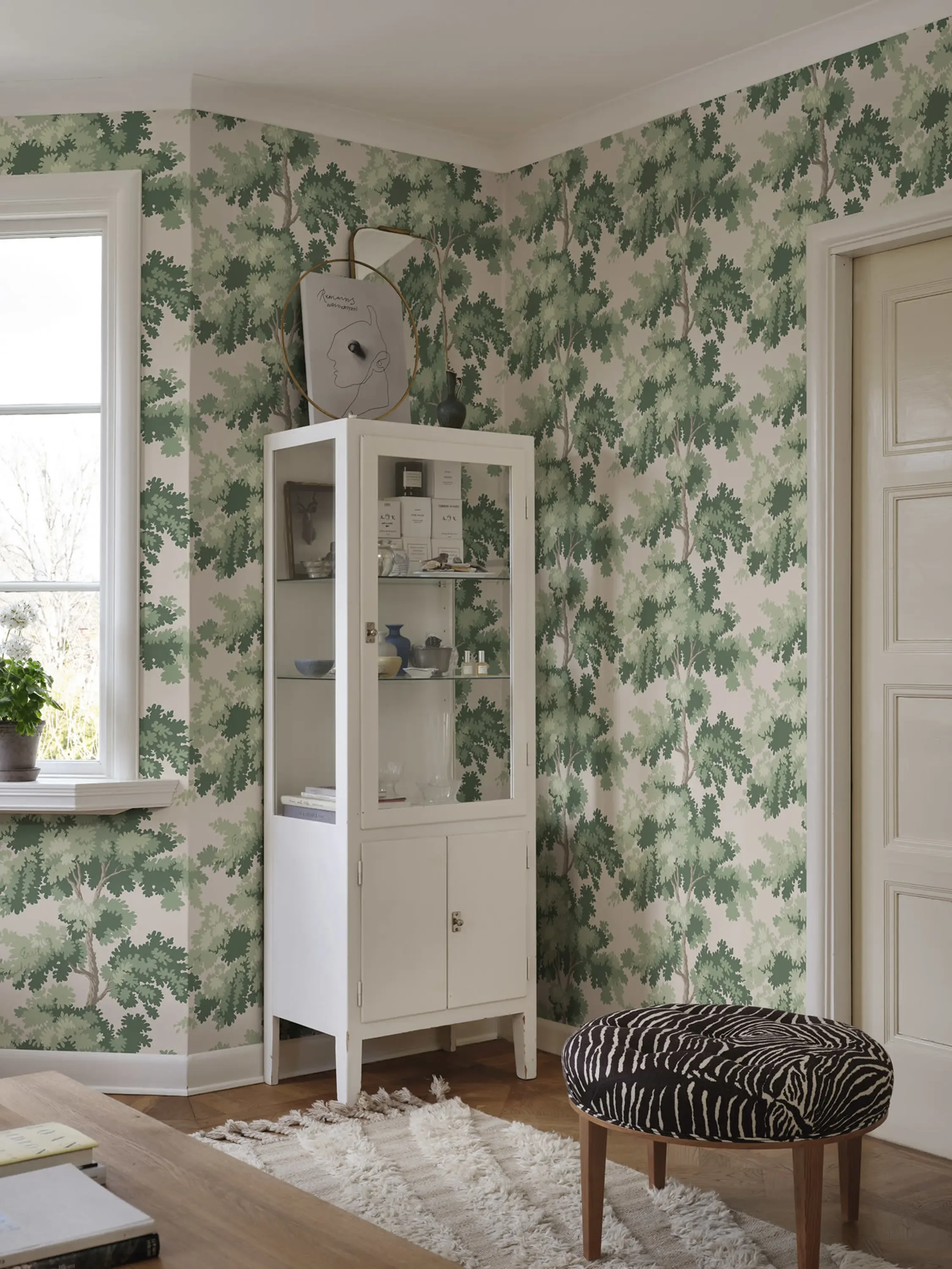 Sandberg Raphael in Pink wallpaper (S10382)