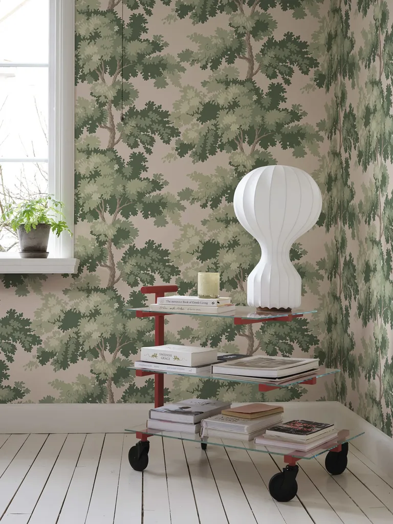 Sandberg Raphael in Pink wallpaper (S10382)