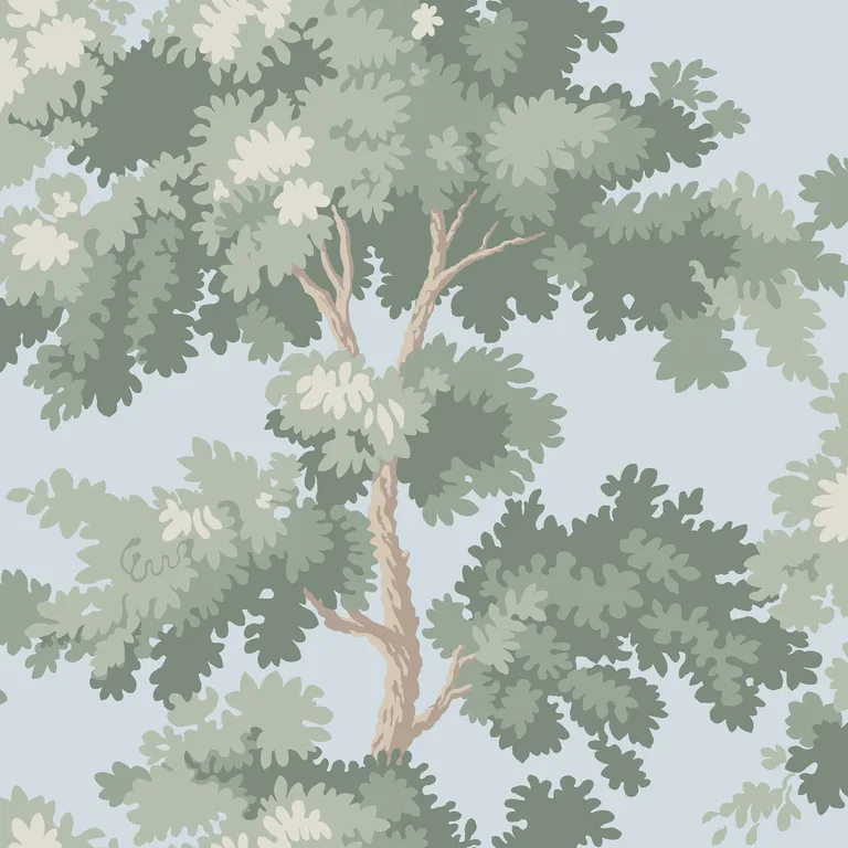 Sandberg Raphael in Sky Blue wallpaper (S10237)