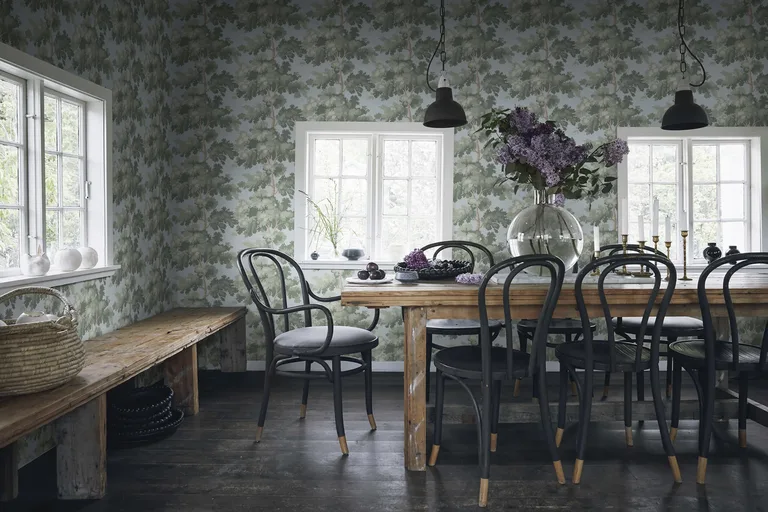 Sandberg Raphael in Sky Blue wallpaper (S10237)