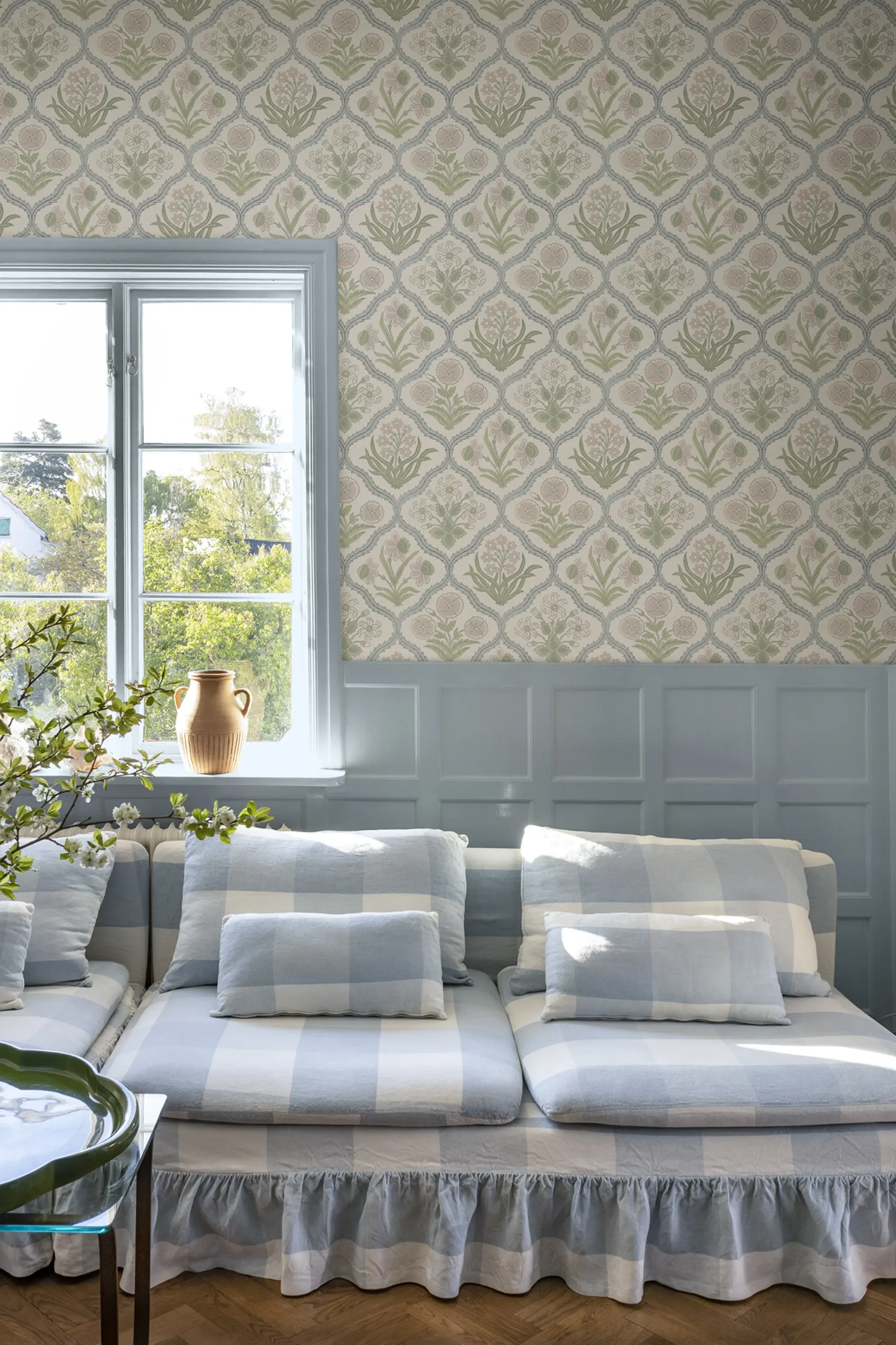 Sandberg Rosa in Pastel wallpaper (S10827)