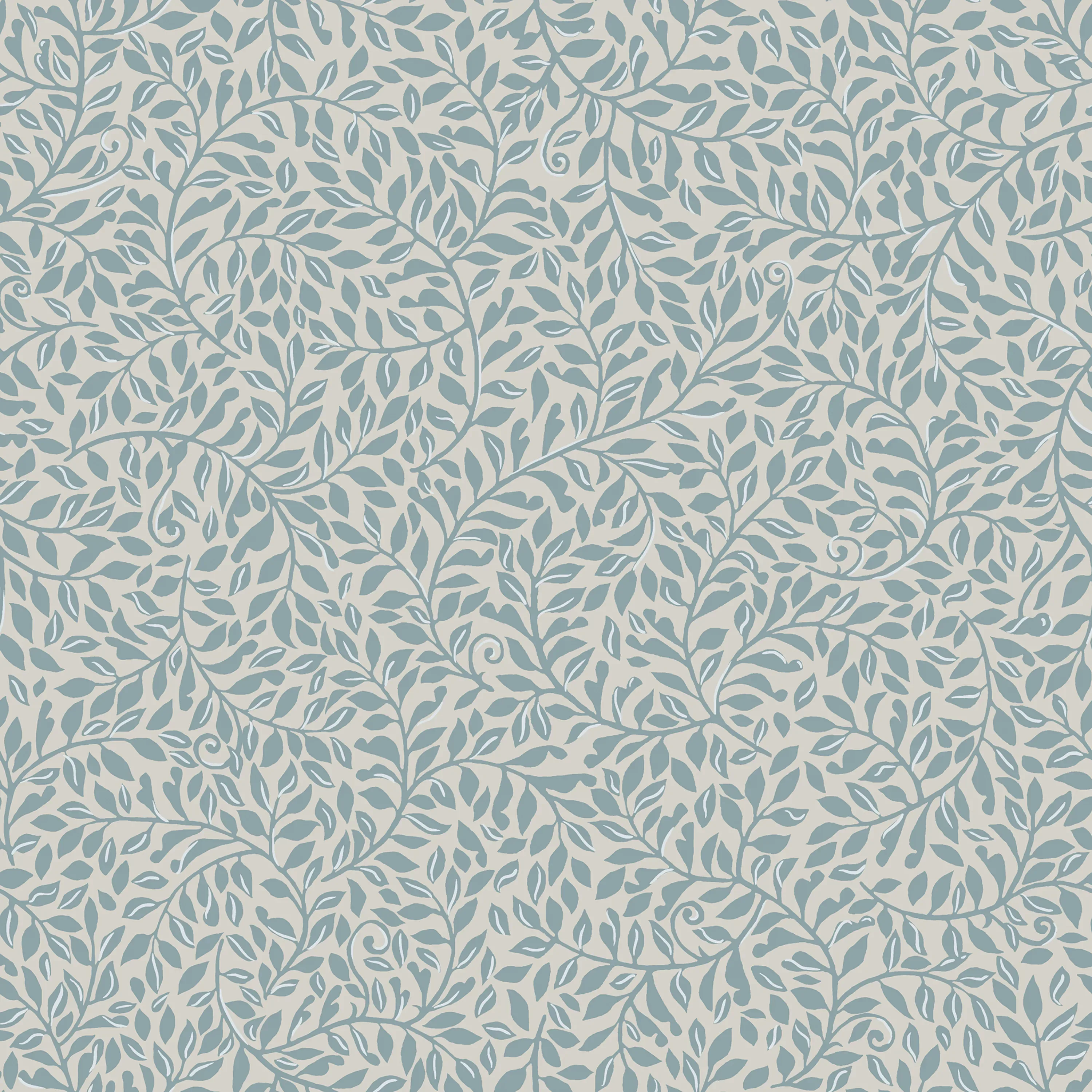 Sandberg Sigfrid in Indigo Blue wallpaper (425-46)